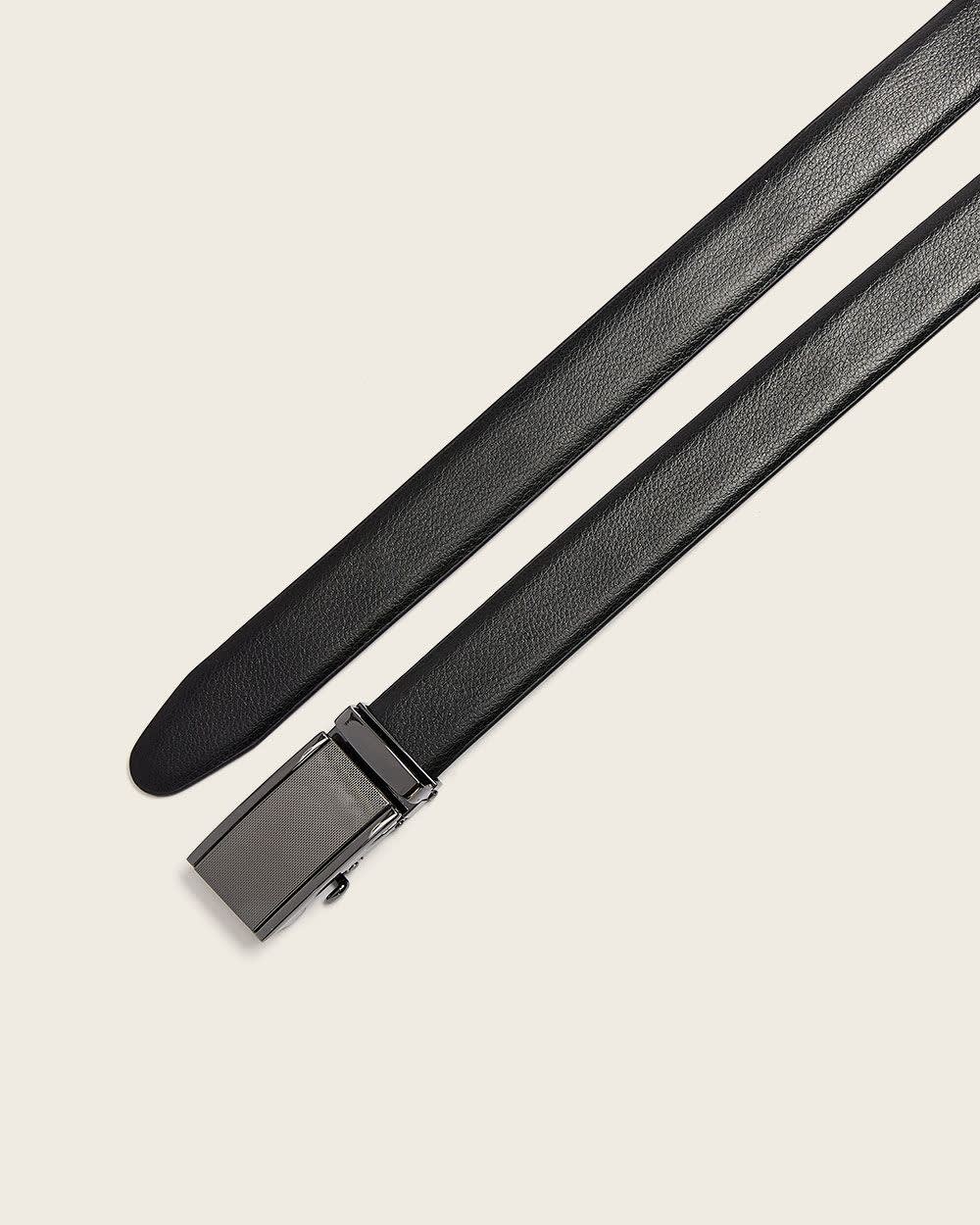 Automatic 30mm plate Leather Belt - Image 4
