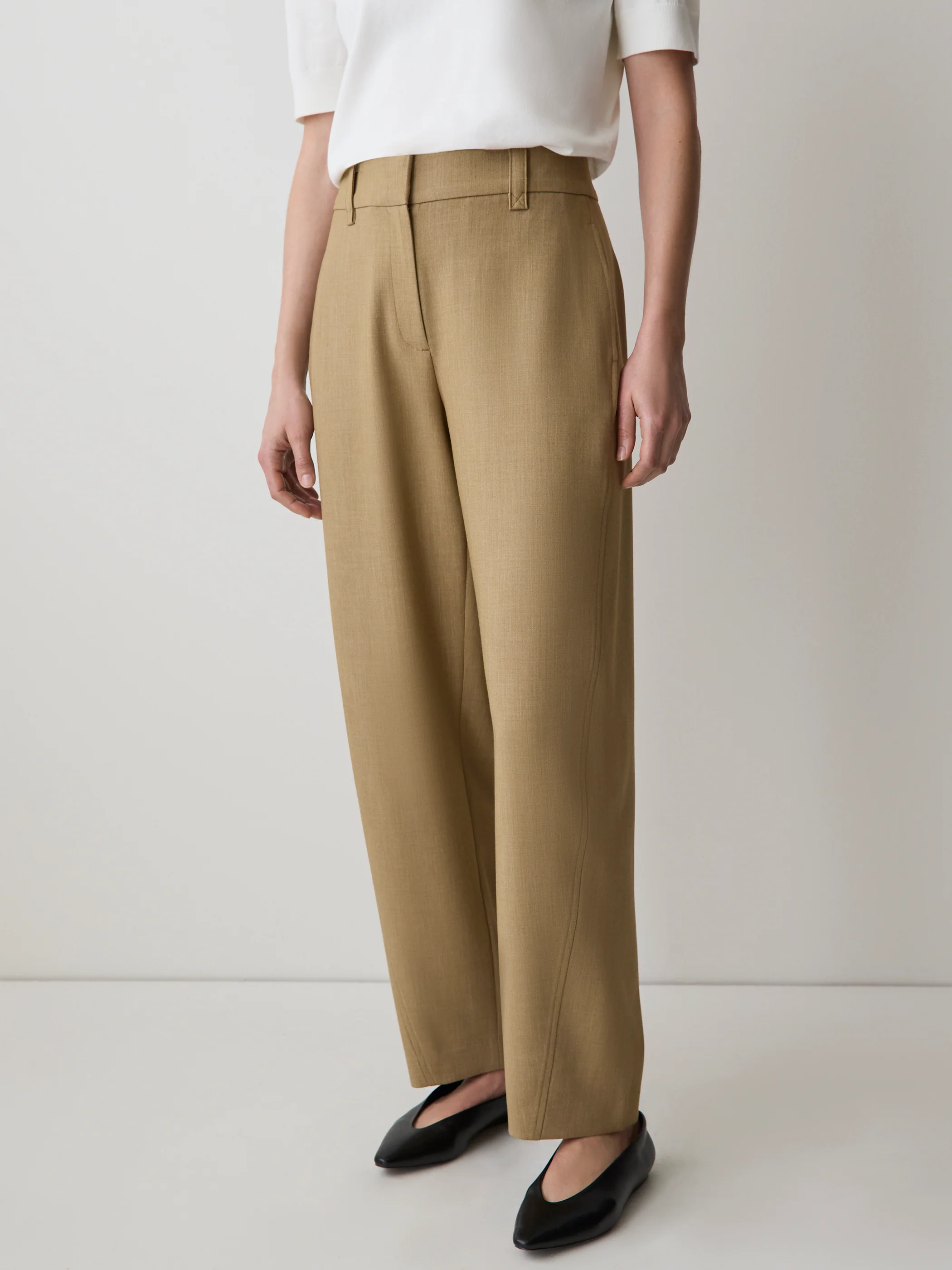 High-Rise Barrel-Leg Pant - Image 6