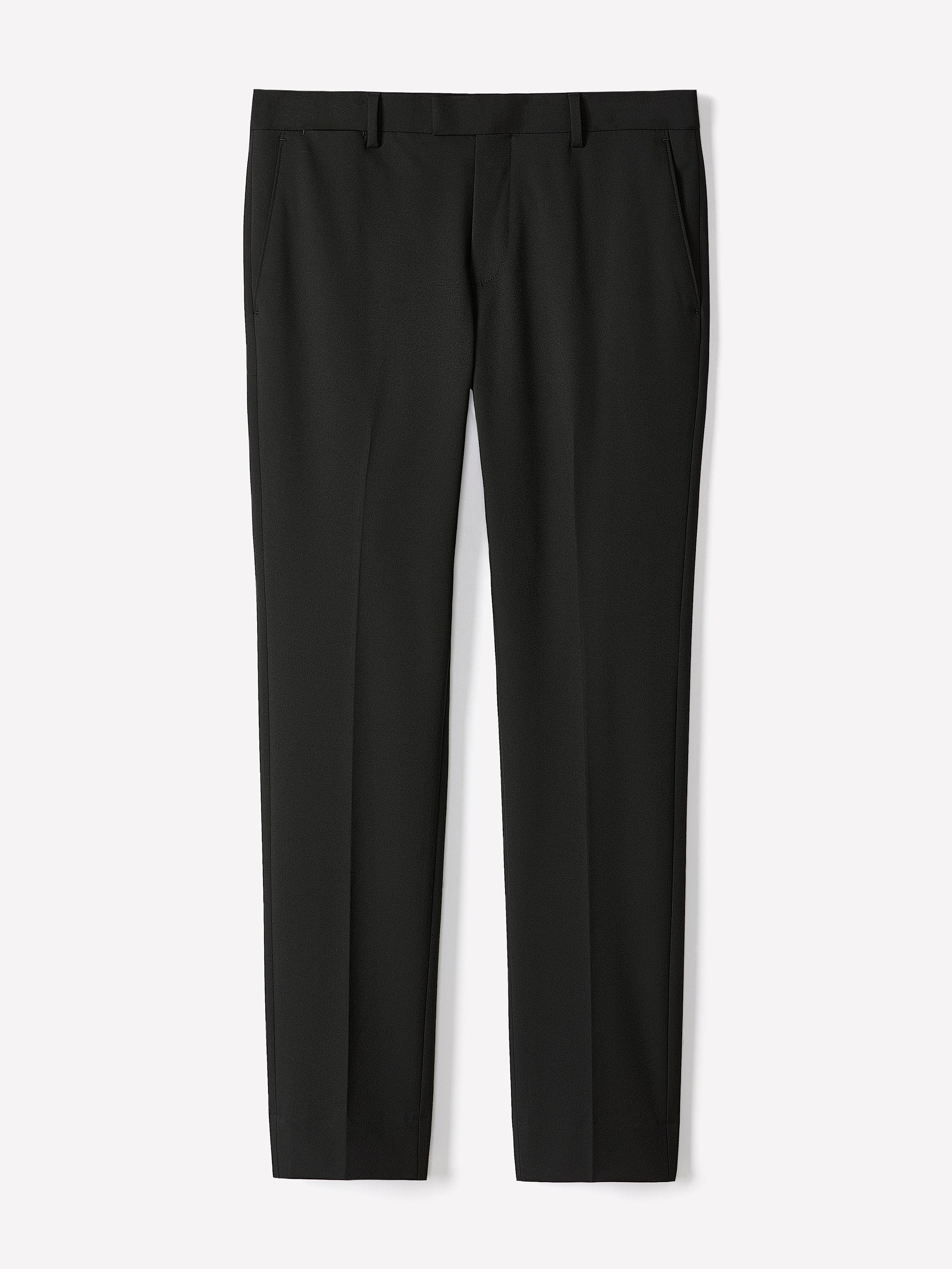 Black Slim Fit E-Tech Suit Pant - Image 6