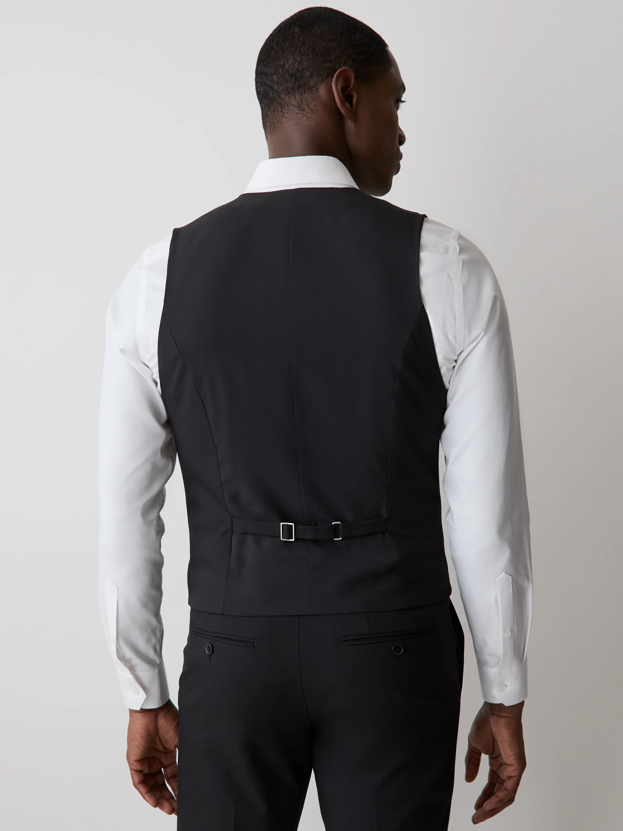 Black Suit Vest - Image 3