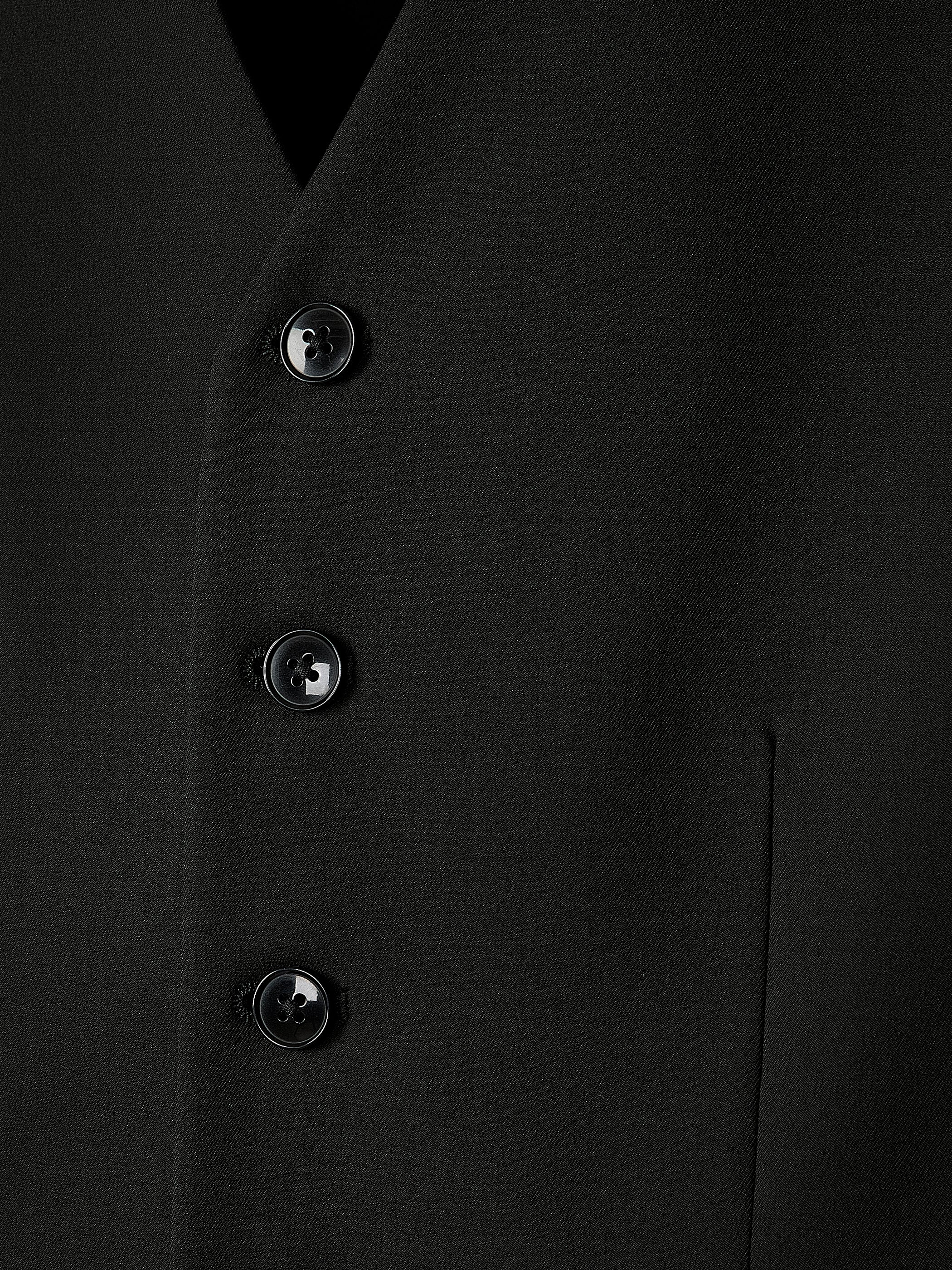 Black Suit Vest - Image 4