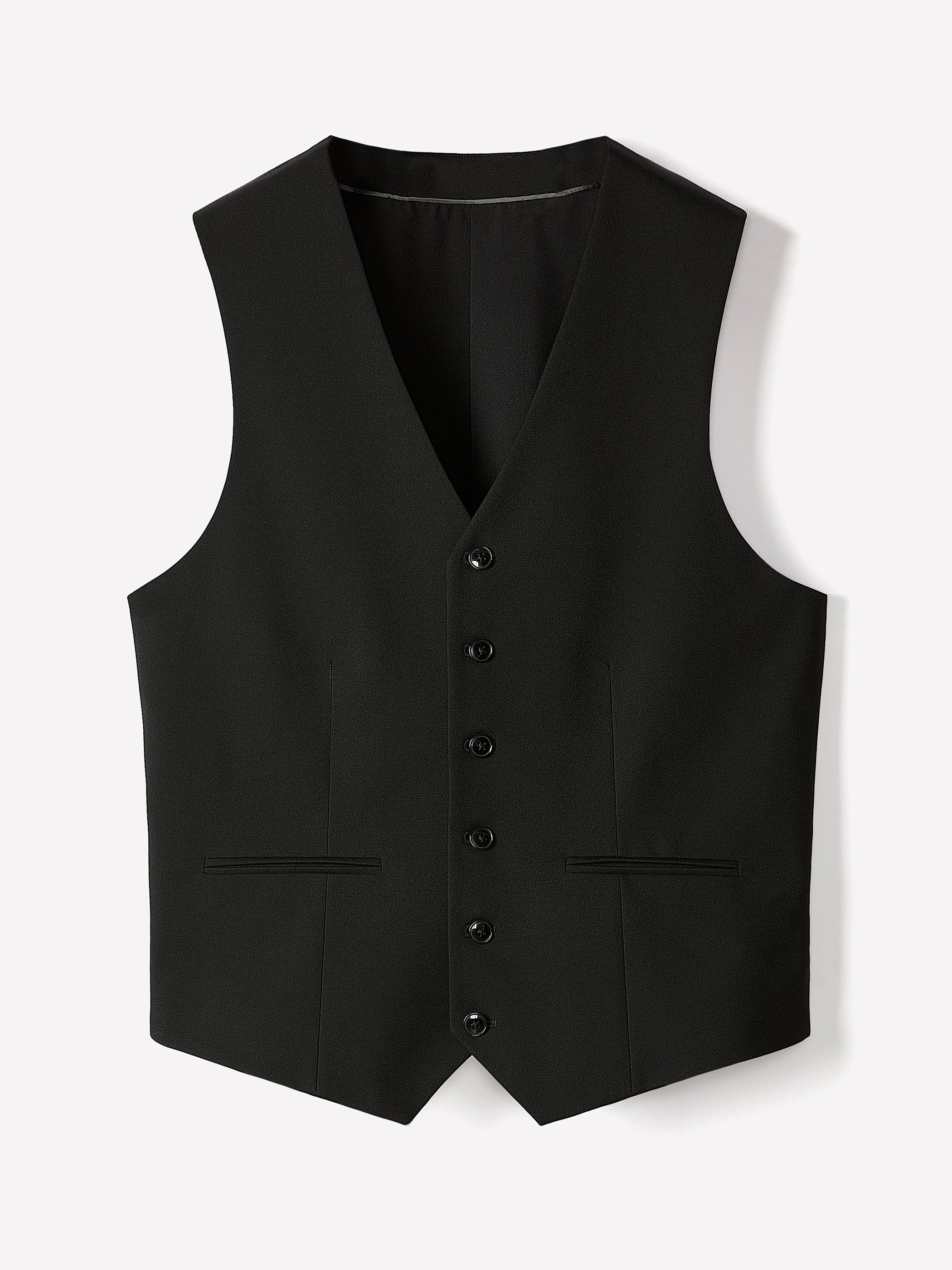Black Suit Vest - Image 5