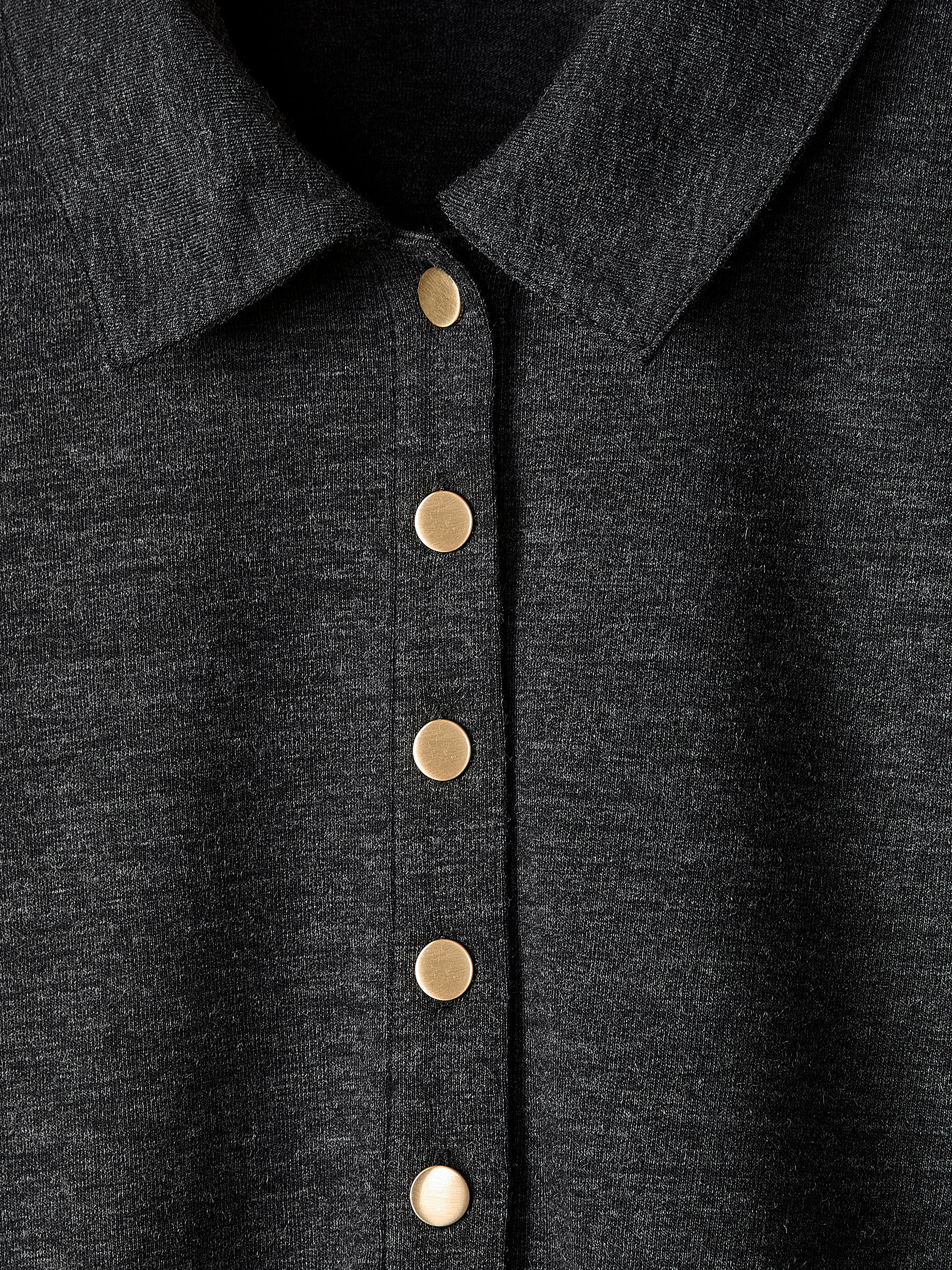 Long-Sleeve Fitted Polo - Image 5