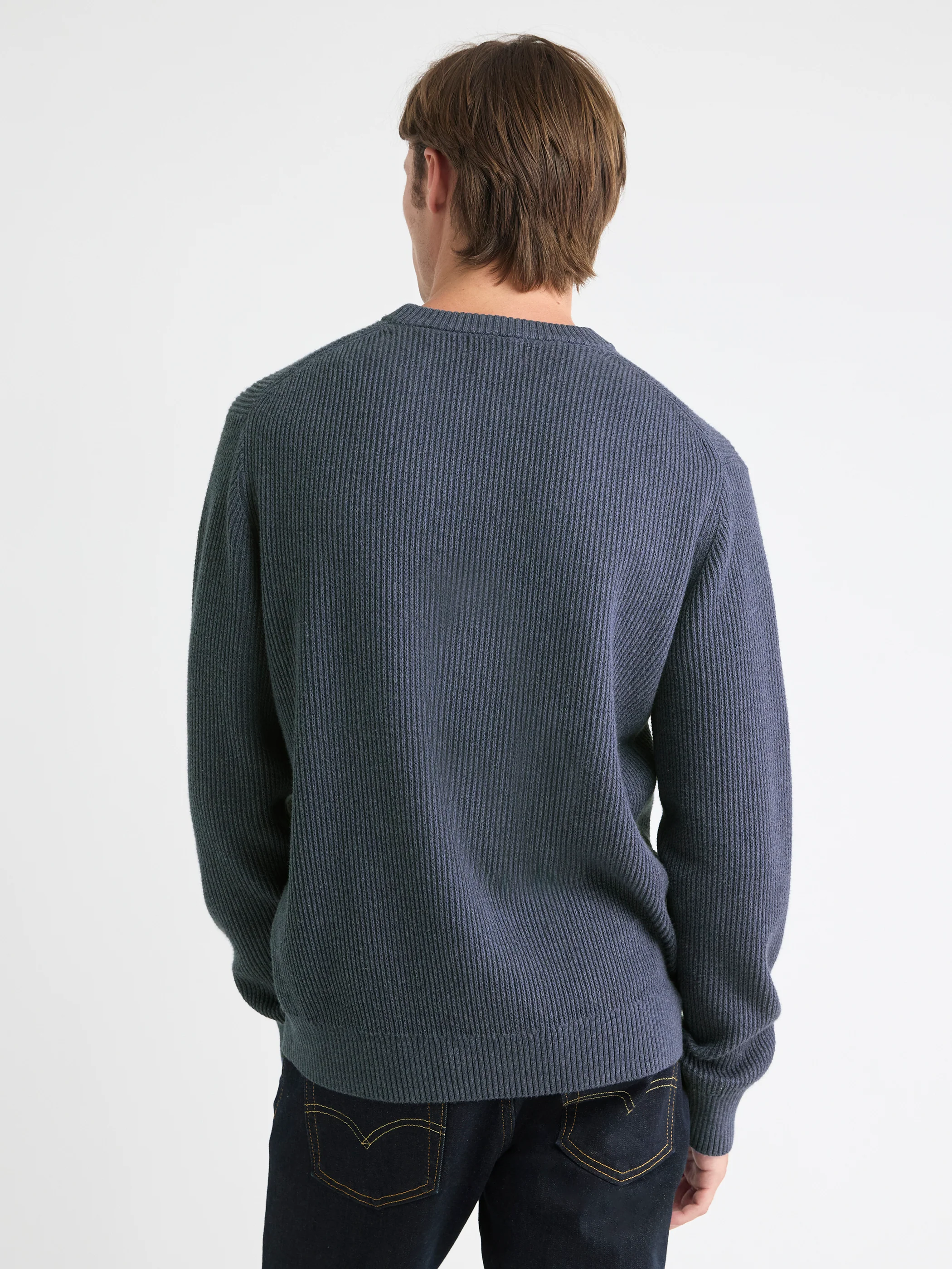 Cashmere-Blend Long-Sleeve Crew-Neck Sweater - Image 13