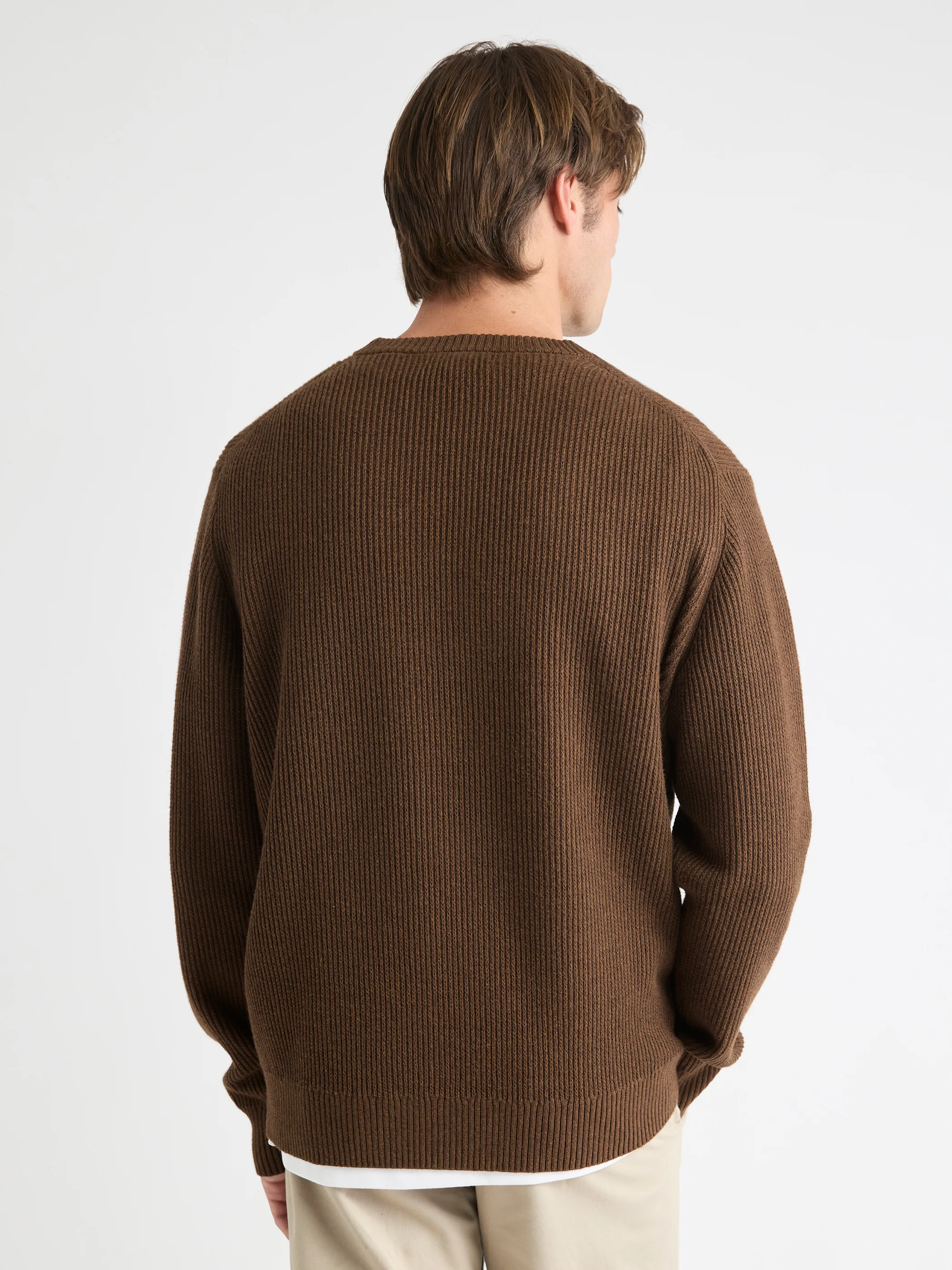 Cashmere-Blend Long-Sleeve Crew-Neck Sweater - Image 8