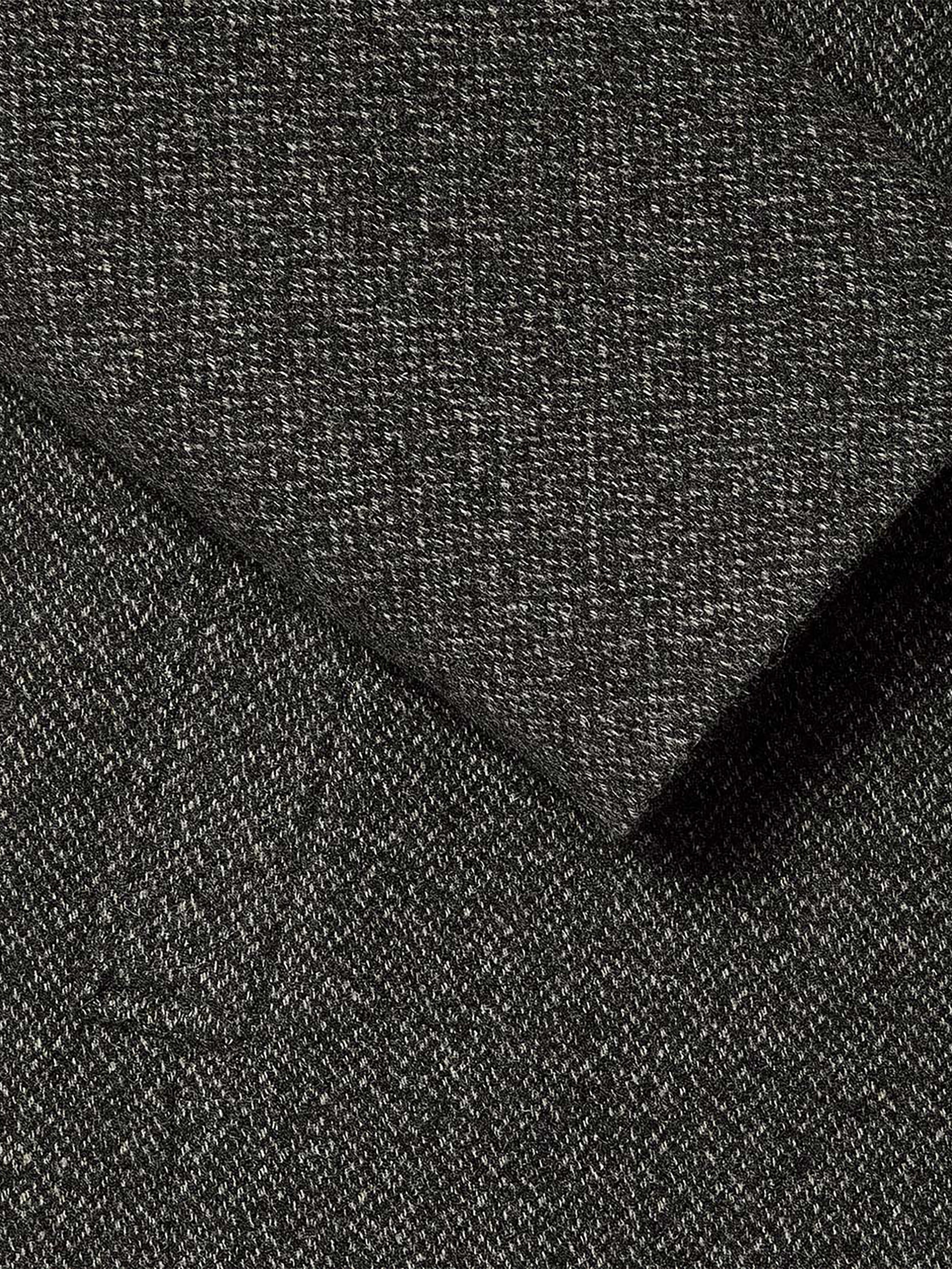 Classic Mock-Neck Heathered-Wool Coat with Dickey - Image 5