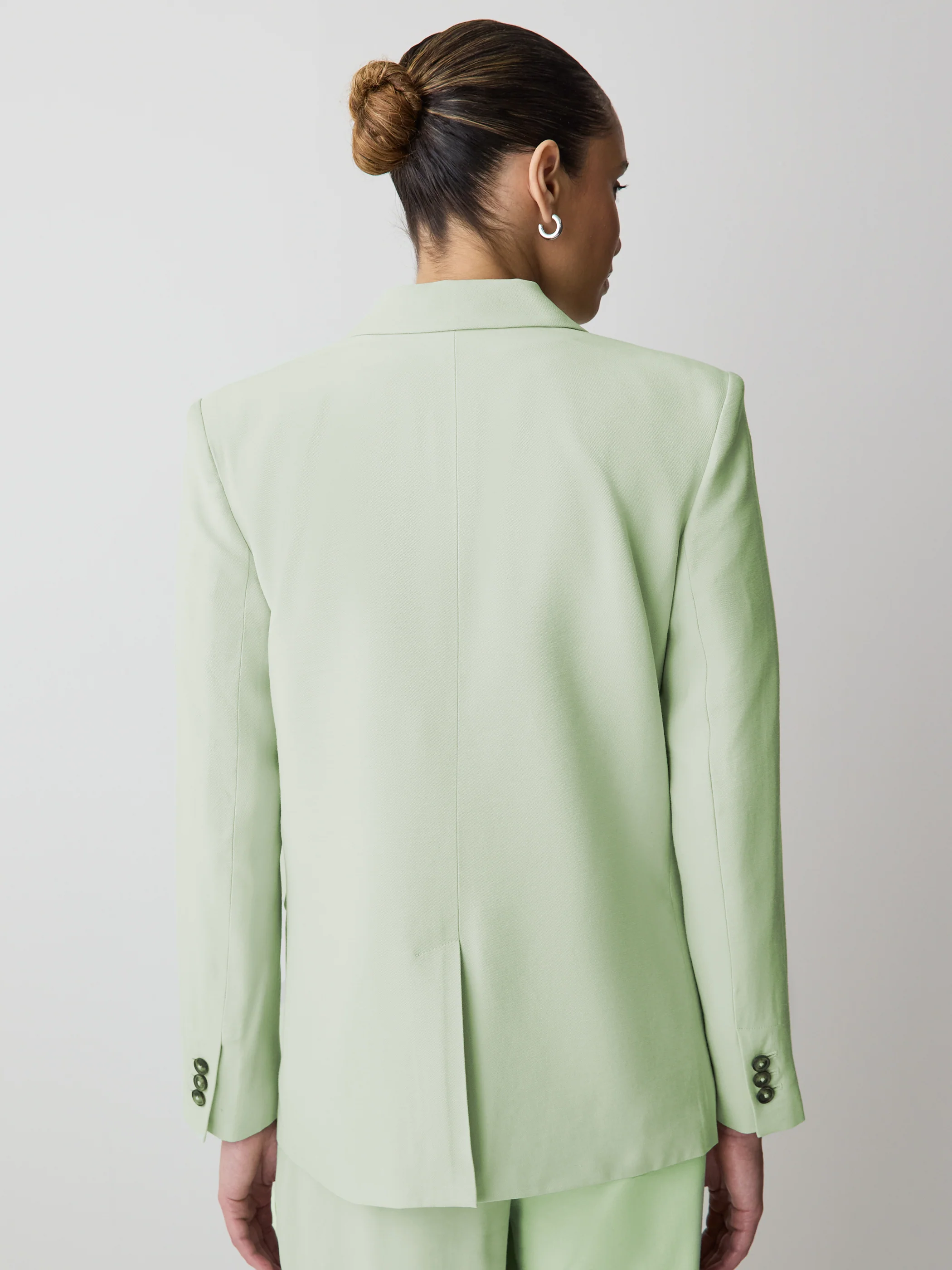 Relaxed-Fit One-Button Blazer - Image 10