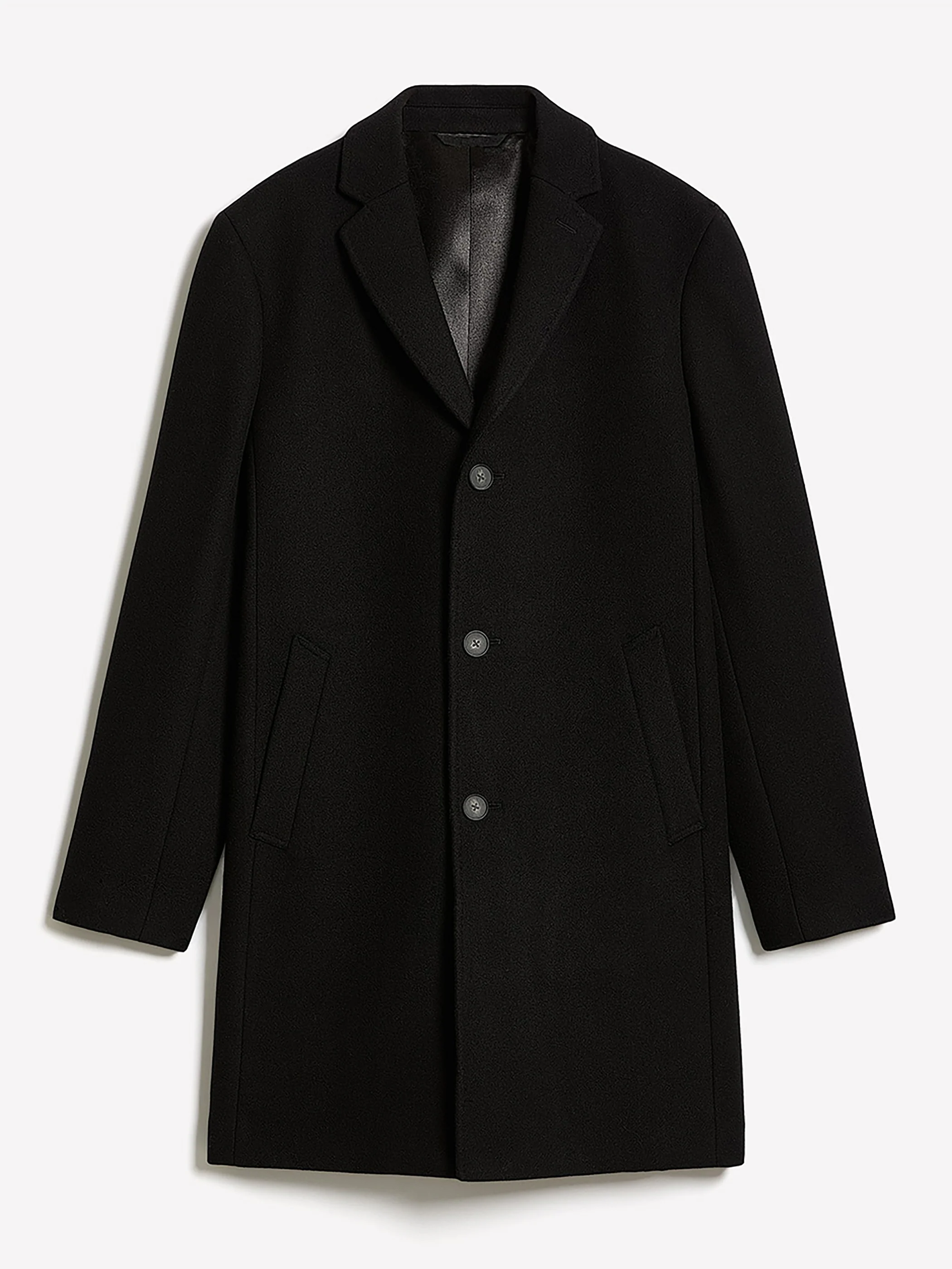 Classic Wool Coat with Tailored Collar - Image 4