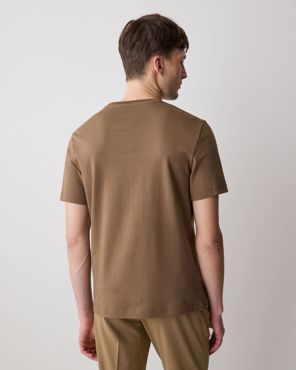Solid Short-Sleeve Crew-Neck Tee - Image 8