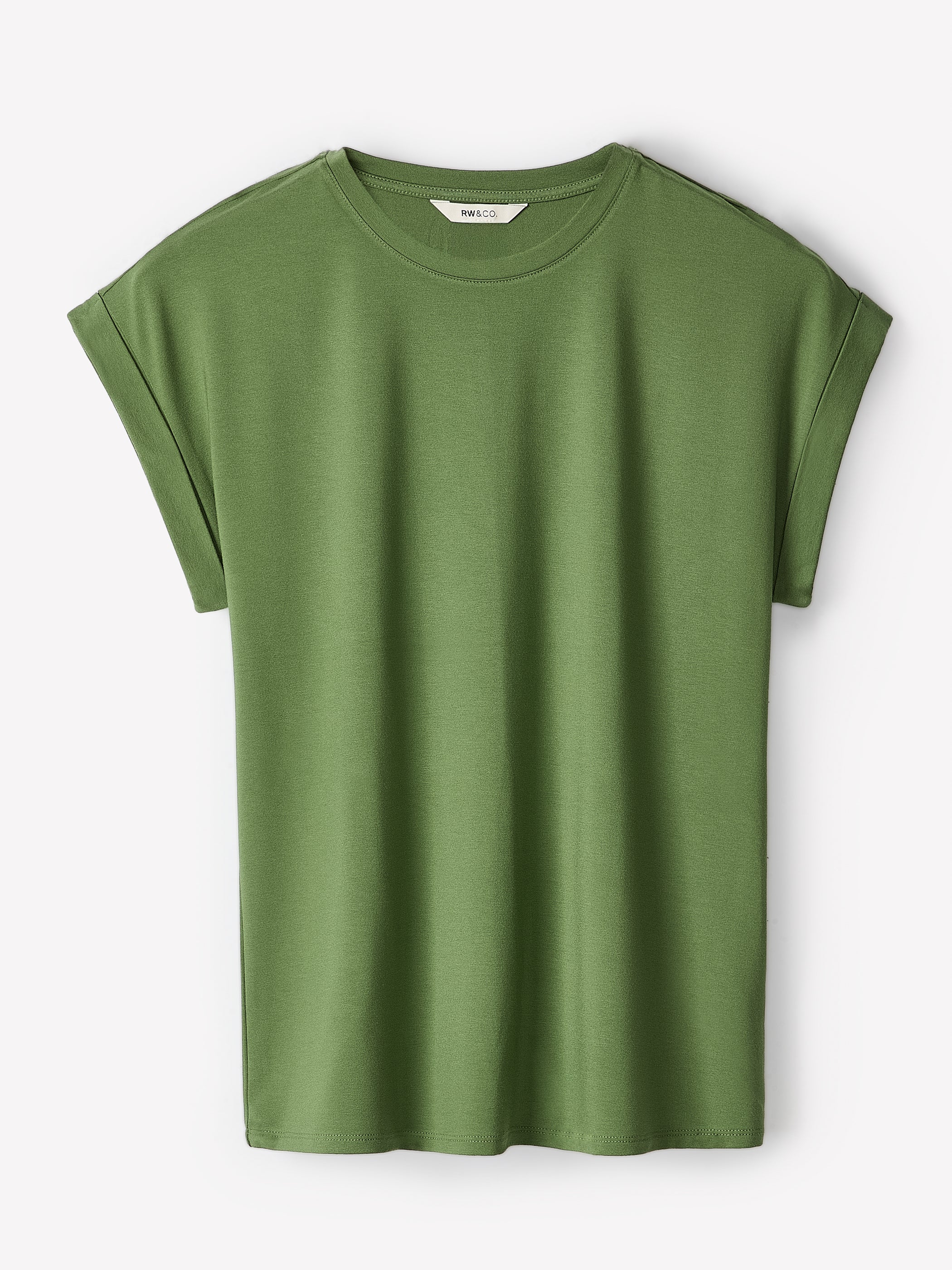 Extended-Sleeve Crew-Neck Tee - Image 25