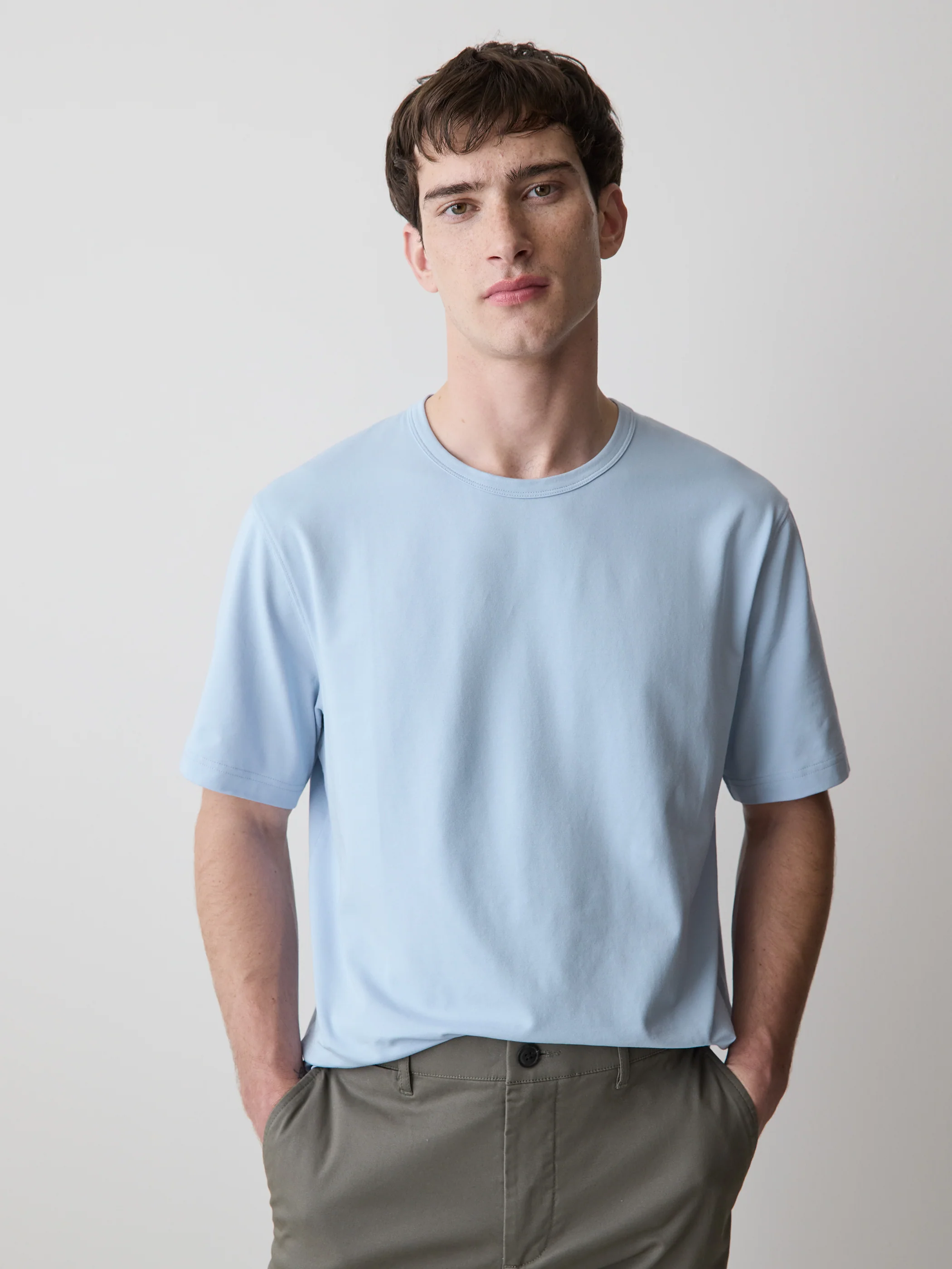 Regular Fit Supima (R) Cotton Crew-Neck T-Shirt - Image 21