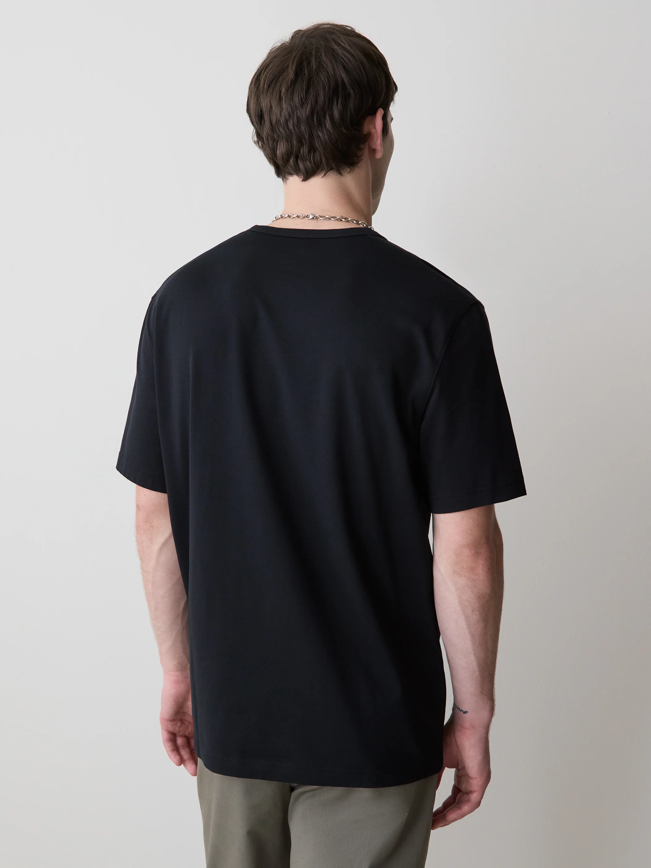 Regular Fit Supima (R) Cotton Crew-Neck T-Shirt - Image 3
