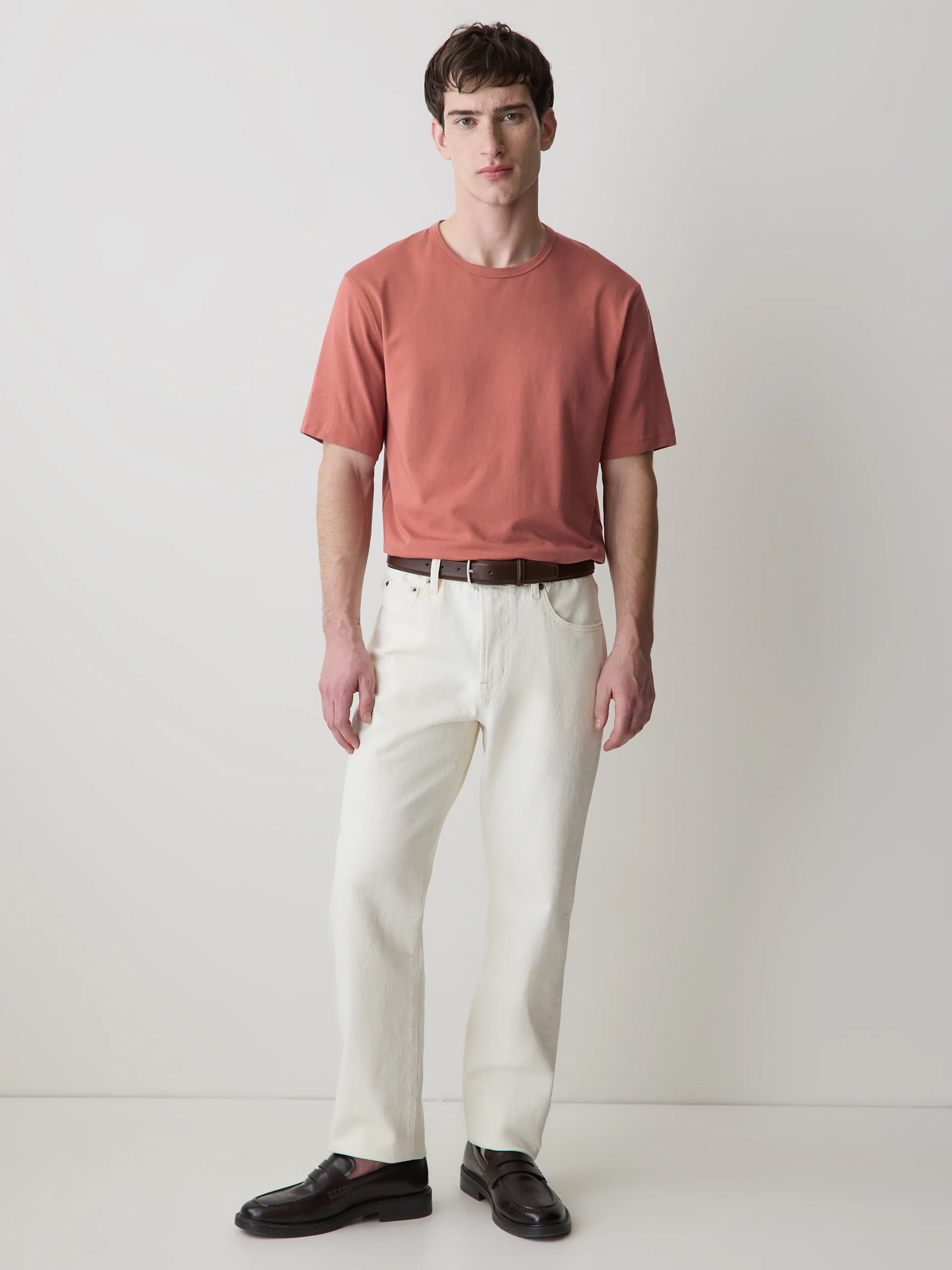 Regular Fit Supima (R) Cotton Crew-Neck T-Shirt - Image 37