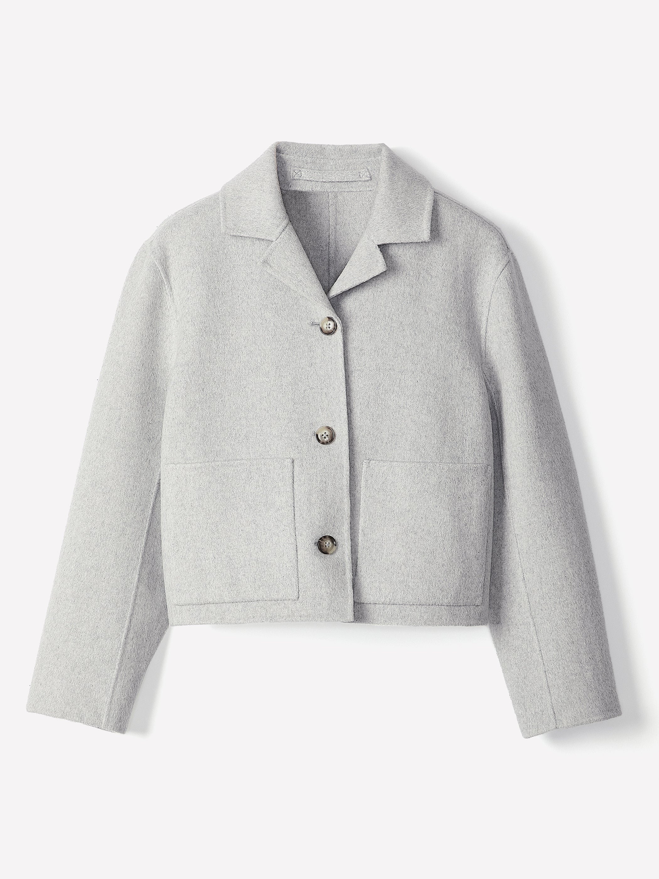 Double Face Wool-Blend Transitional Coat - Image 17