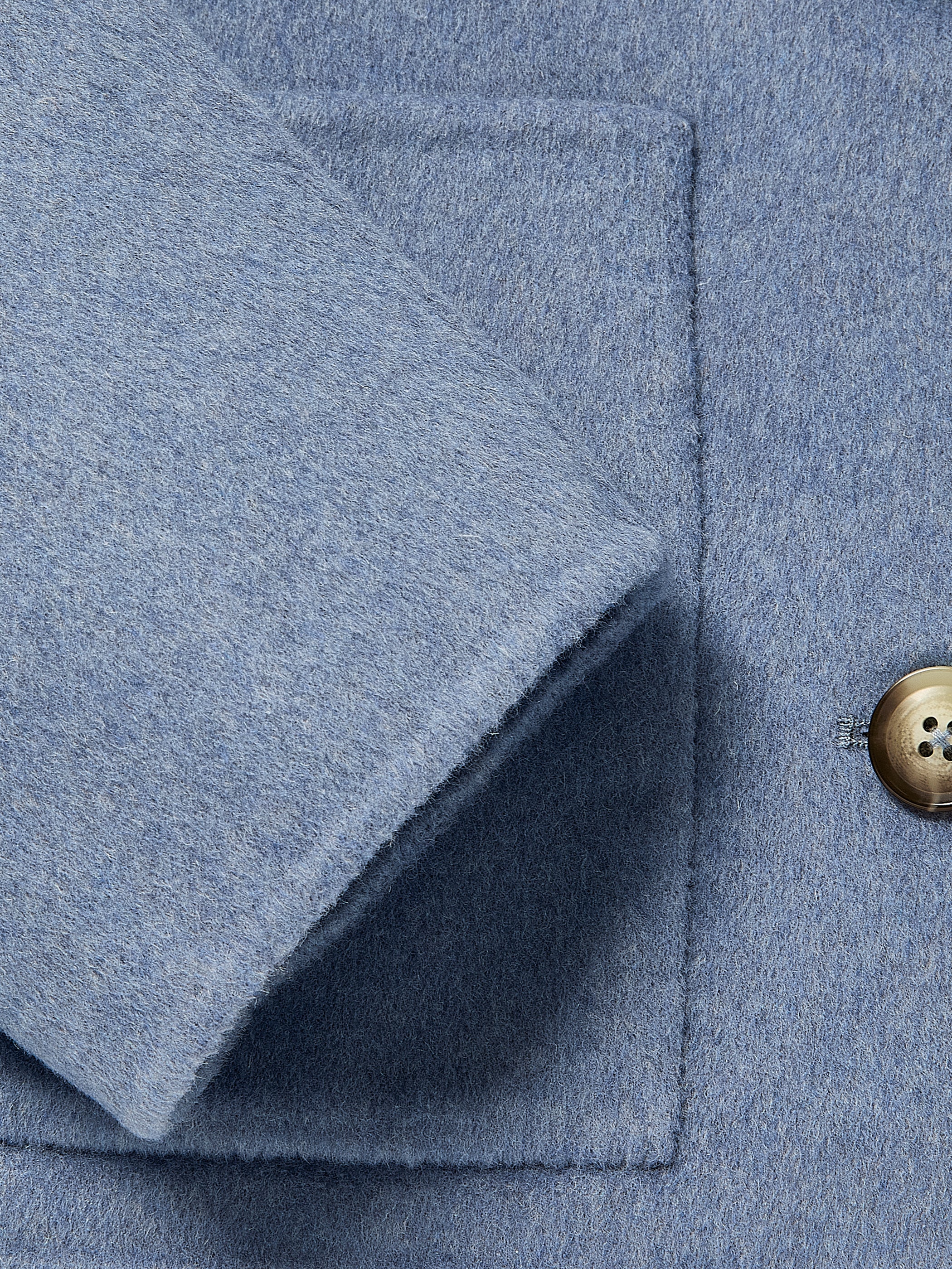 Double Face Wool-Blend Transitional Coat - Image 5