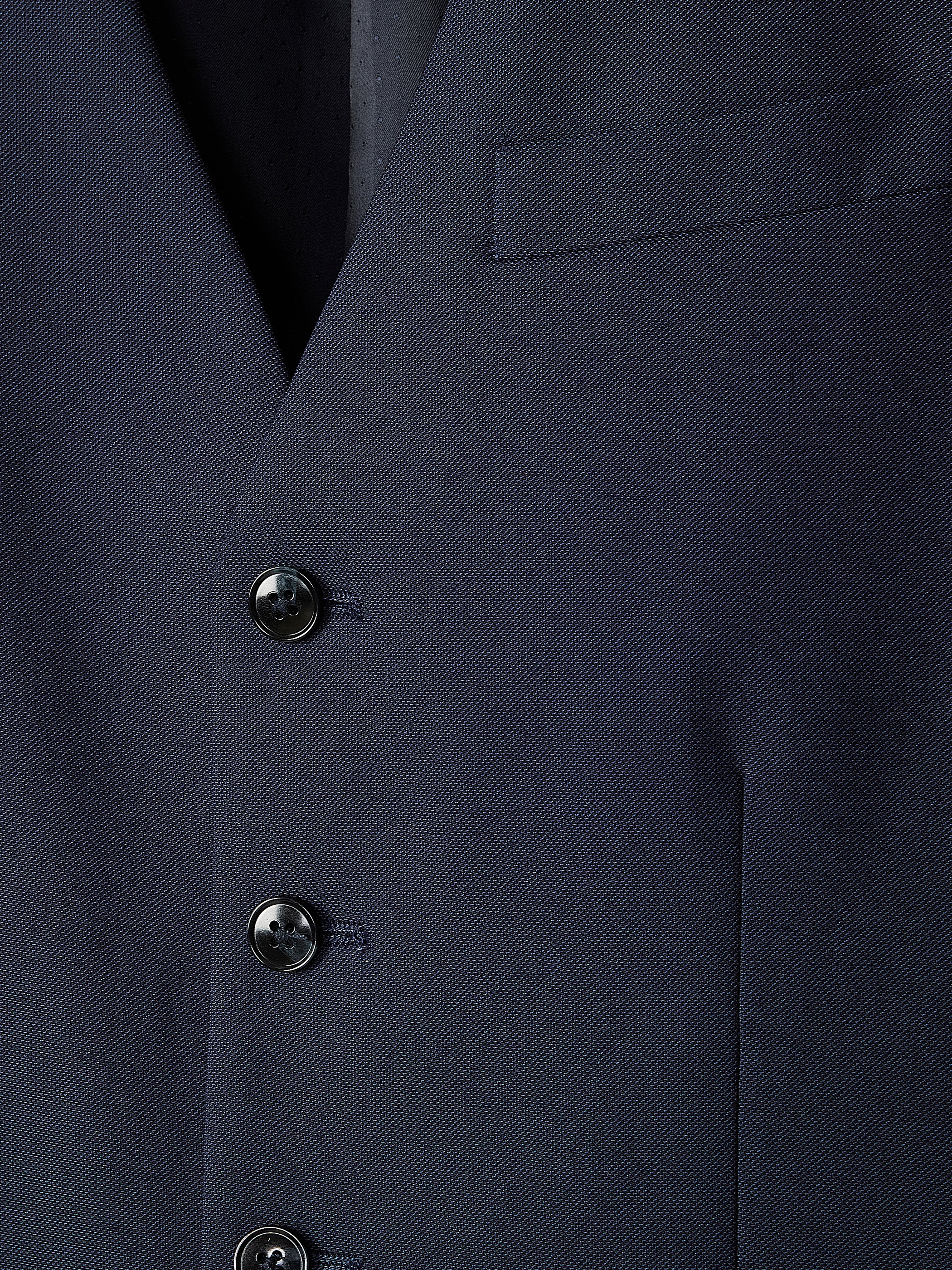 Essential Navy Suit Vest - Image 4