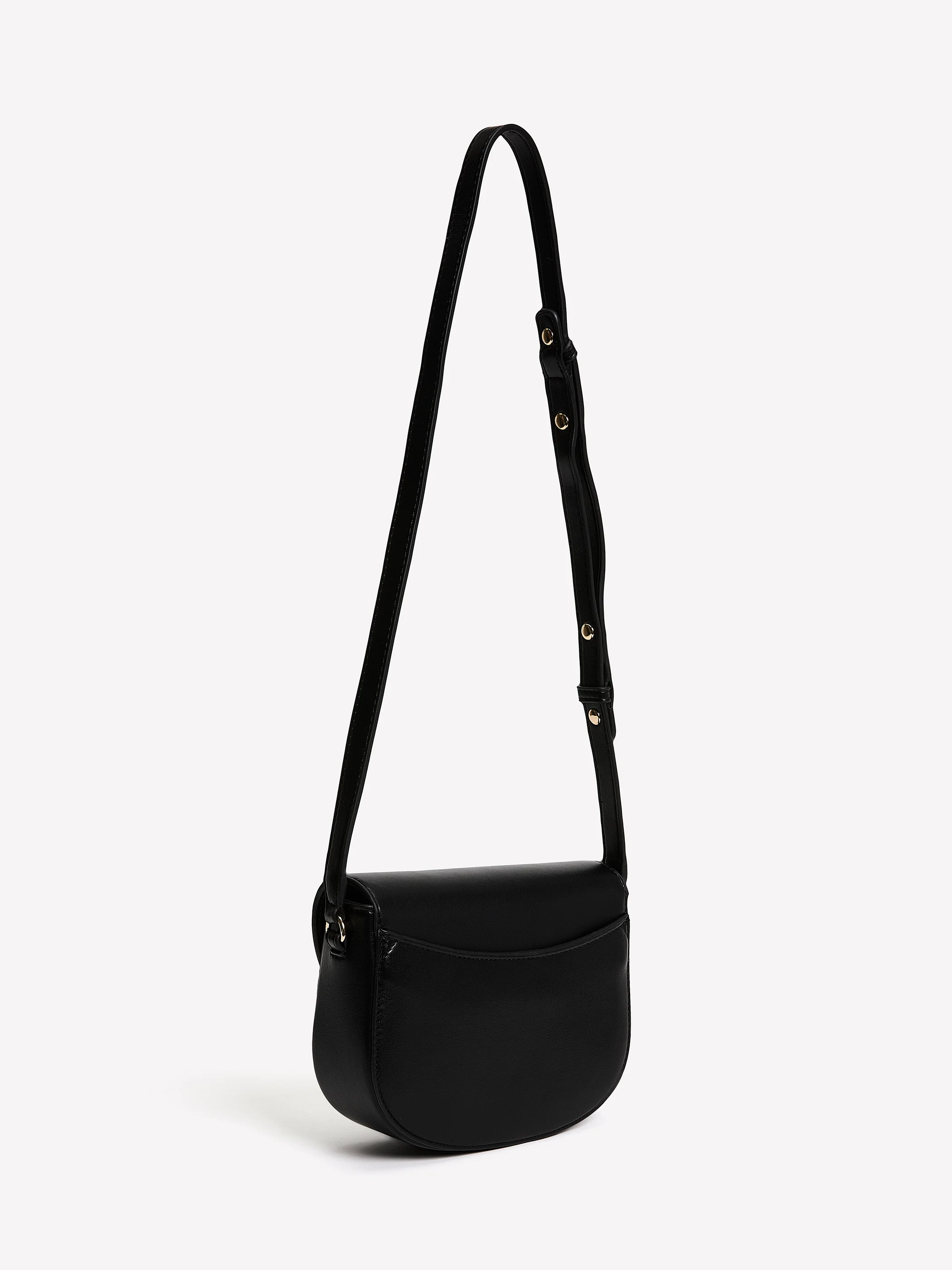Faux Leather Cross-Body Bag - Image 3