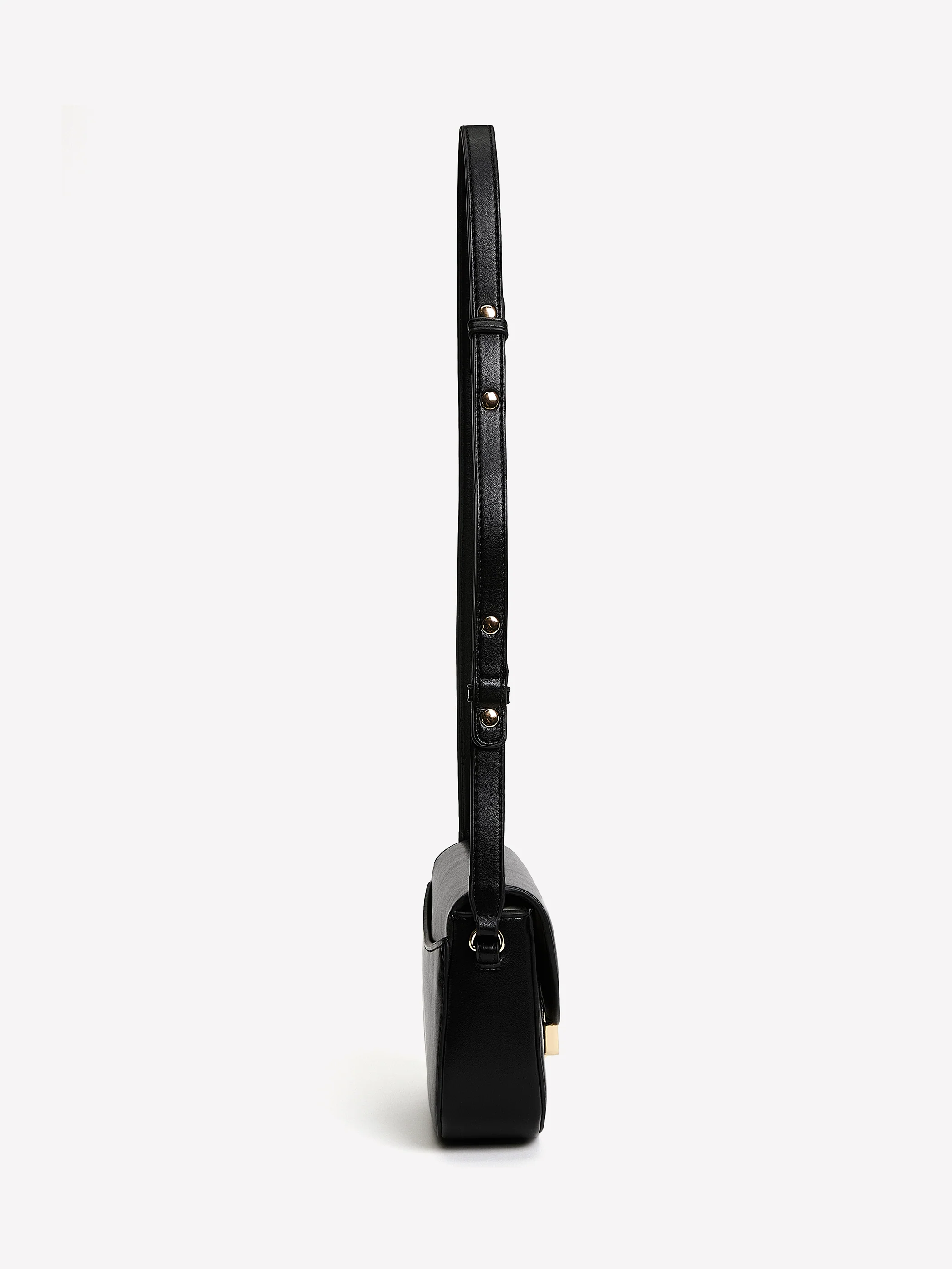 Faux Leather Cross-Body Bag - Image 4