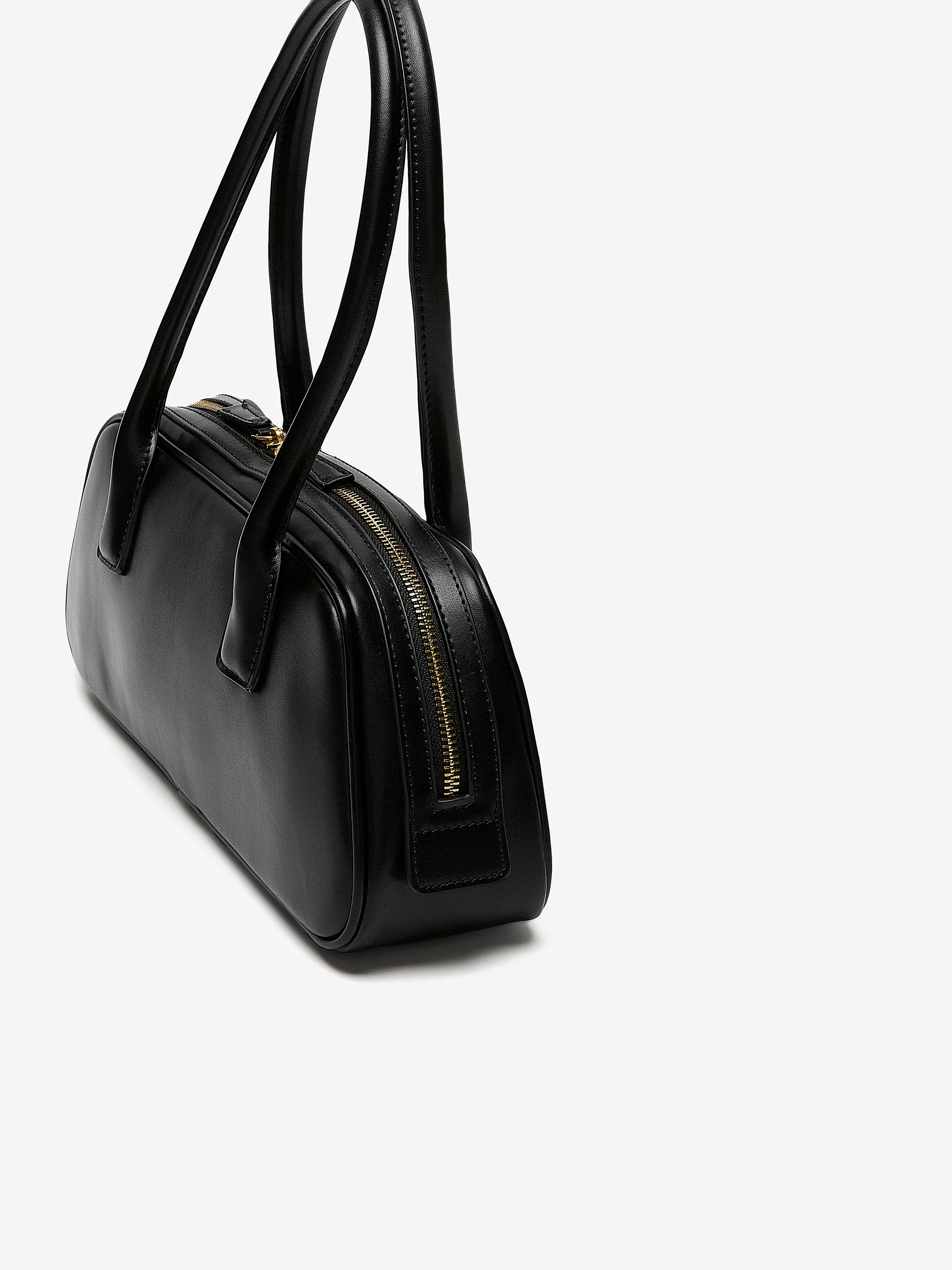 Faux Leather East-West Bag - Image 3