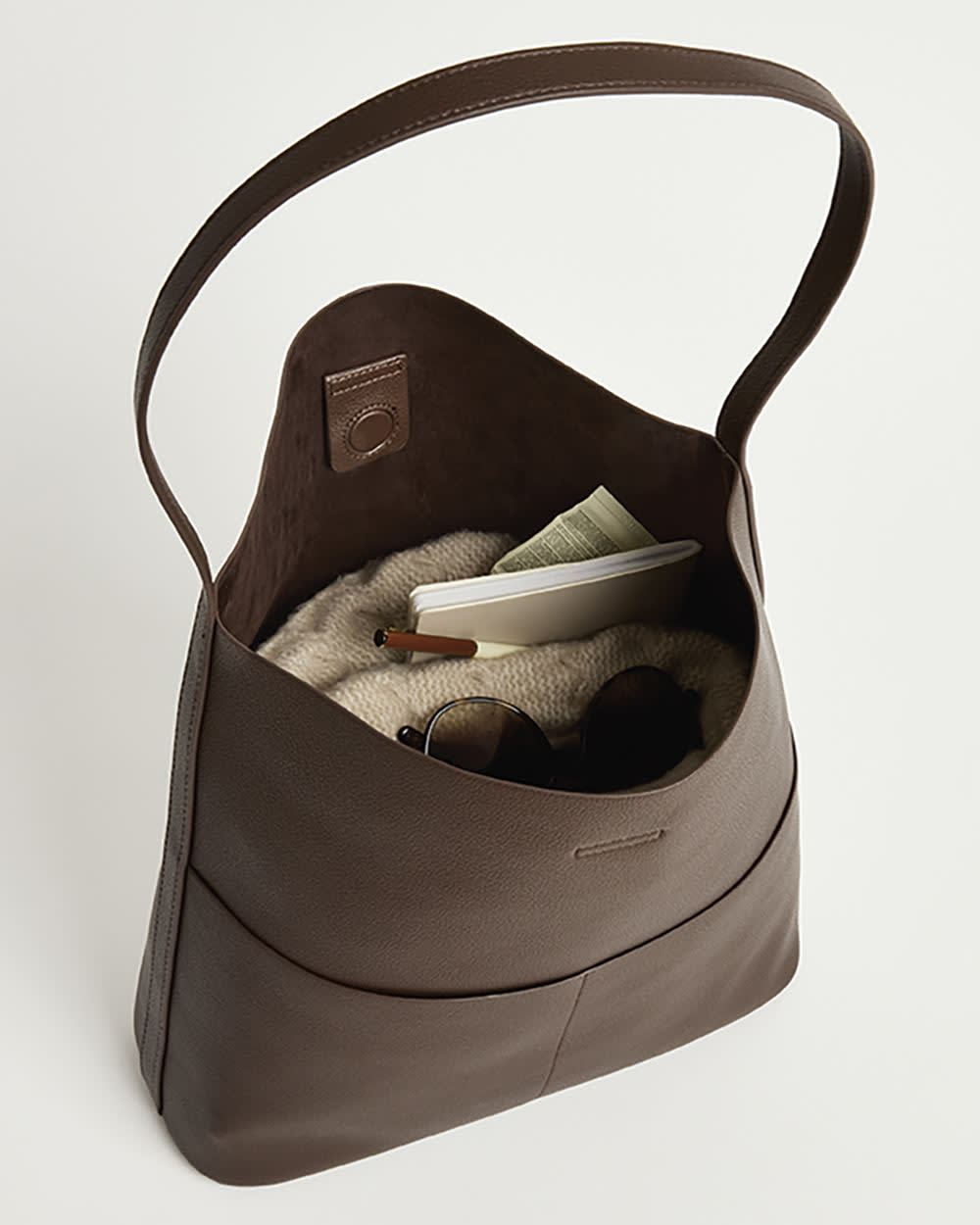Faux Leather Tote Bag - Image 10