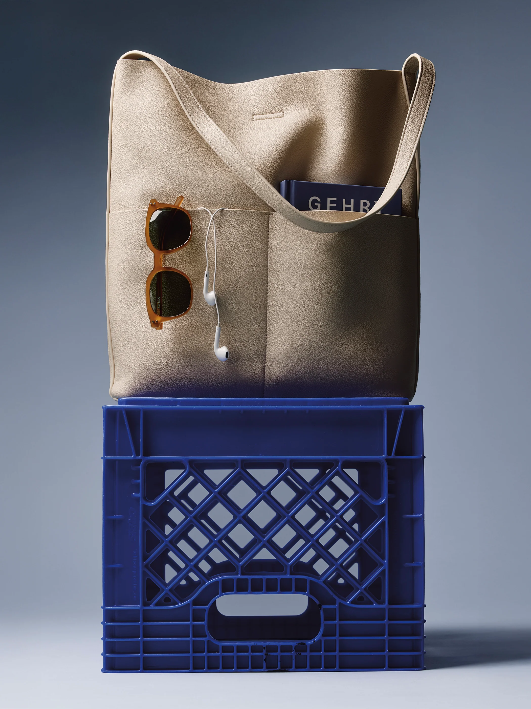 Faux Leather Tote Bag - Image 17