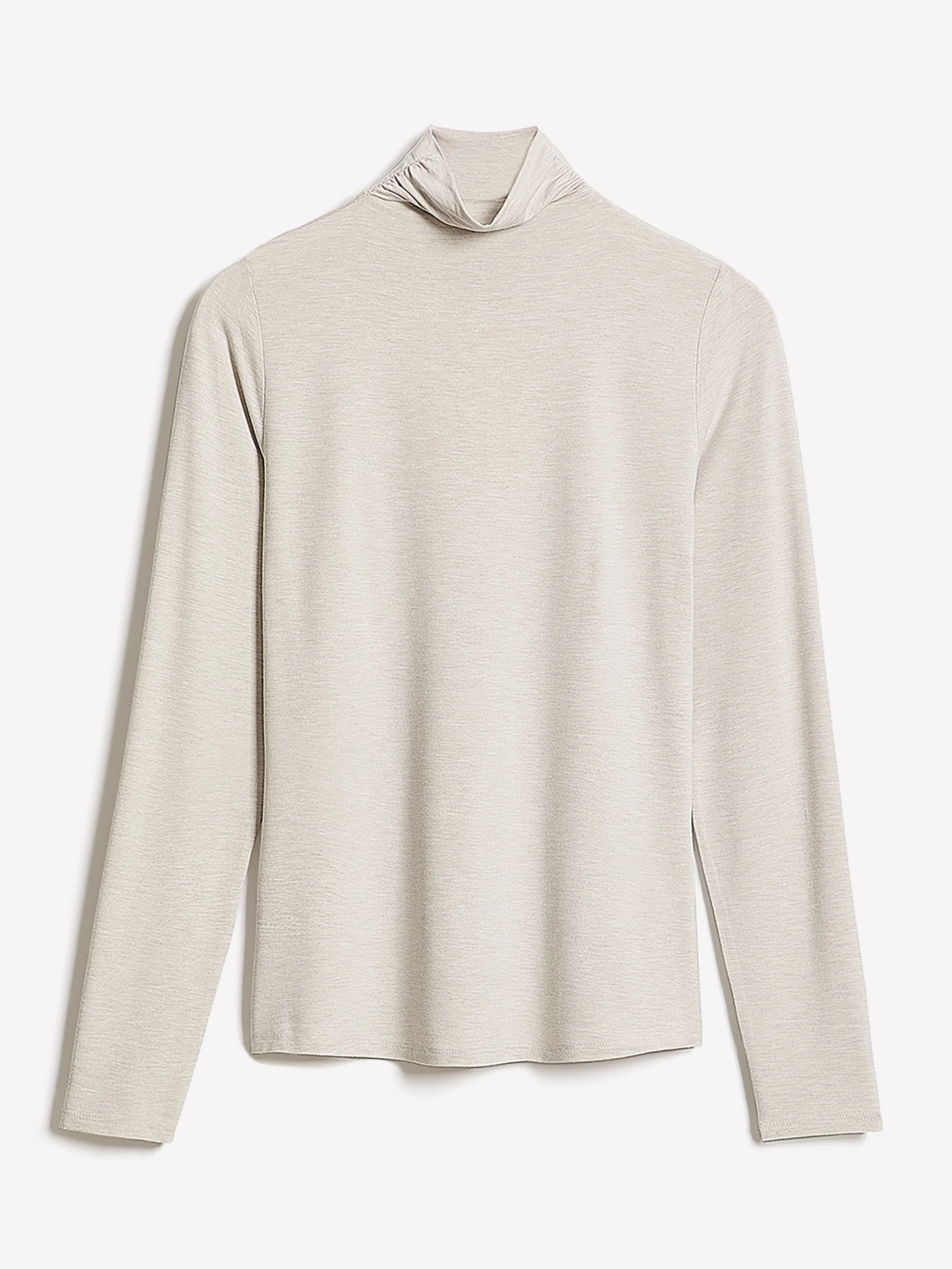 Fitted Long-Sleeve Mock-Neck Tee - Image 22