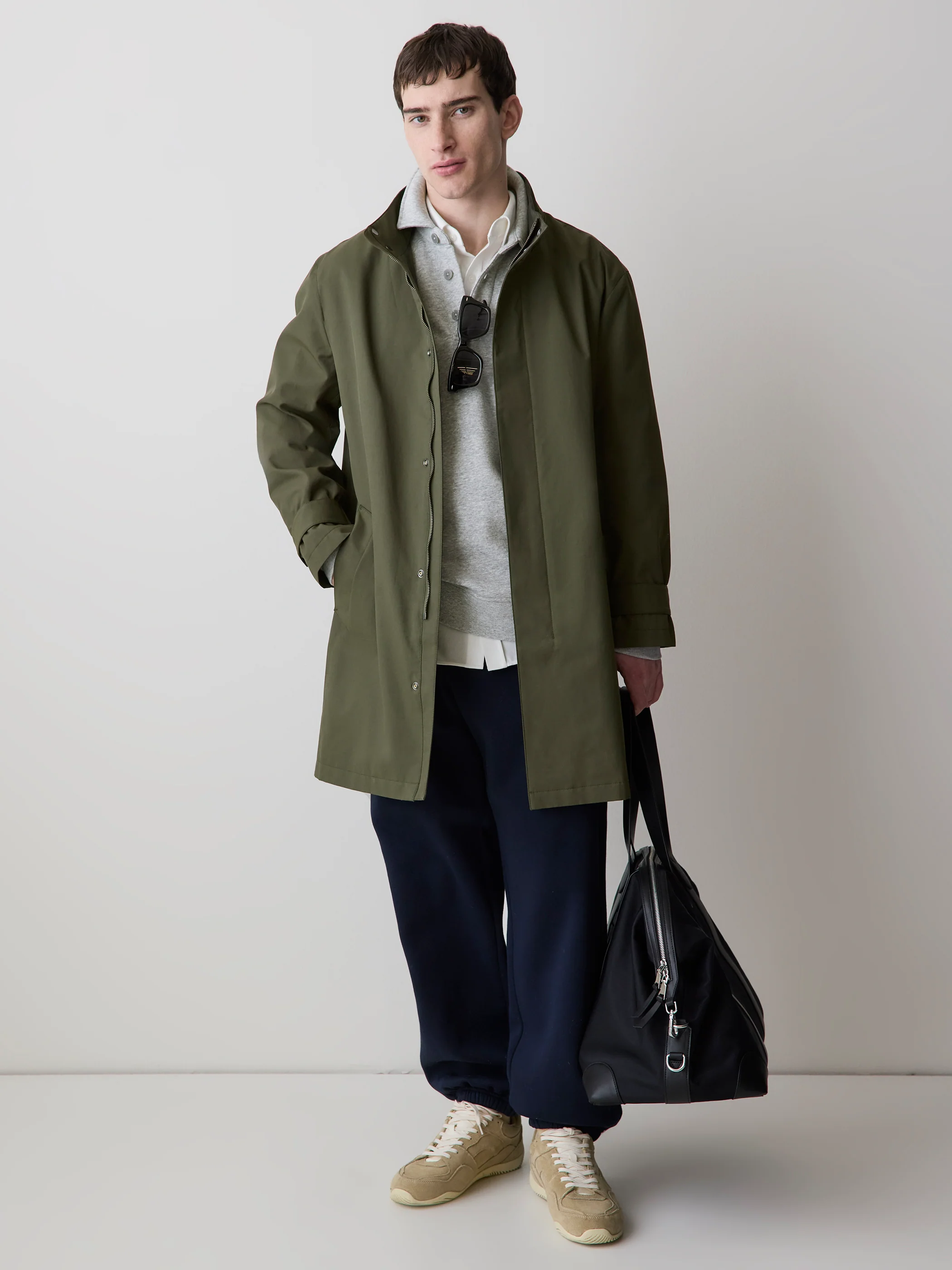 Fleece Long-Sleeve Polo - Image 22