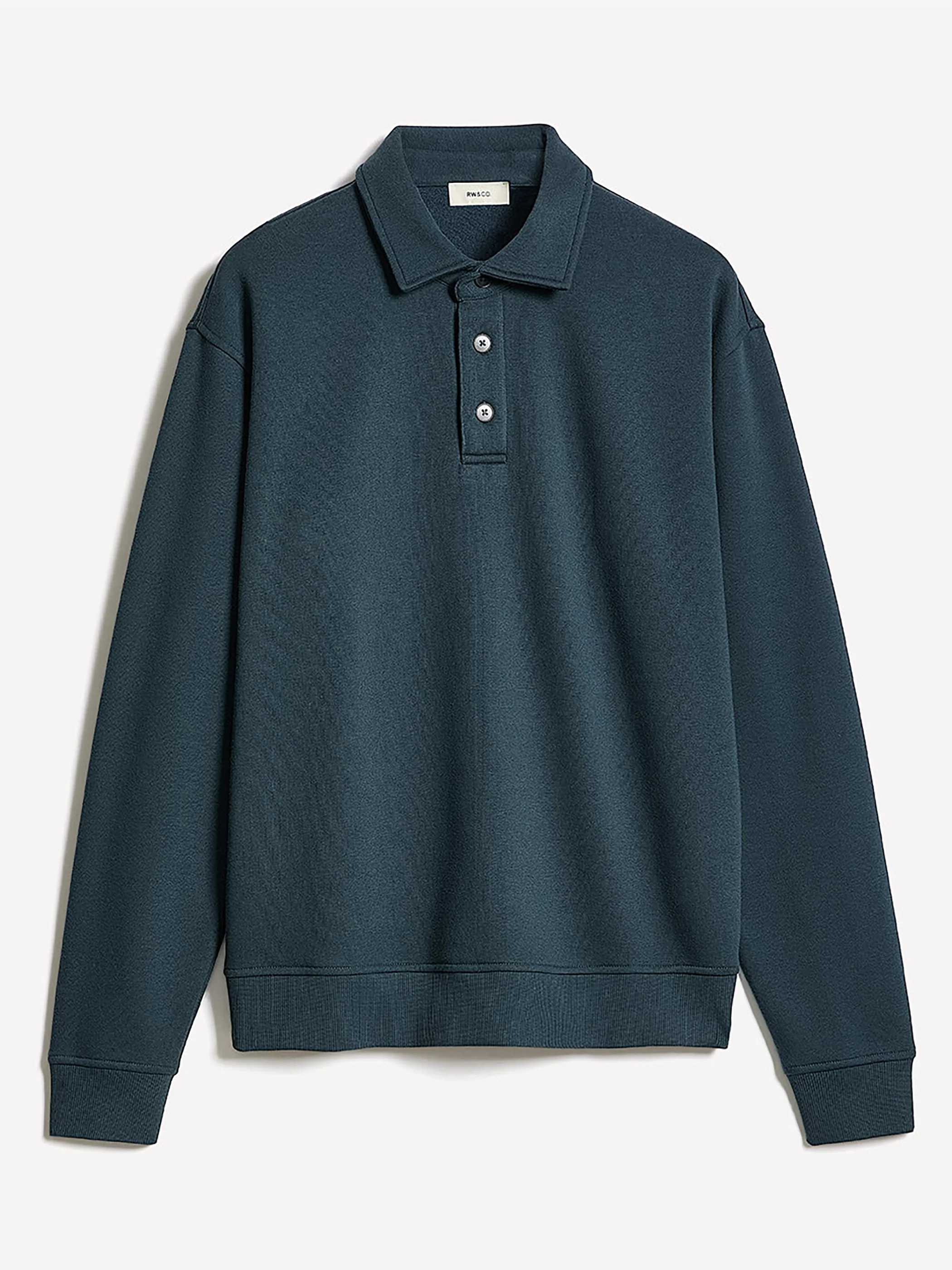 Fleece Long-Sleeve Polo - Image 7