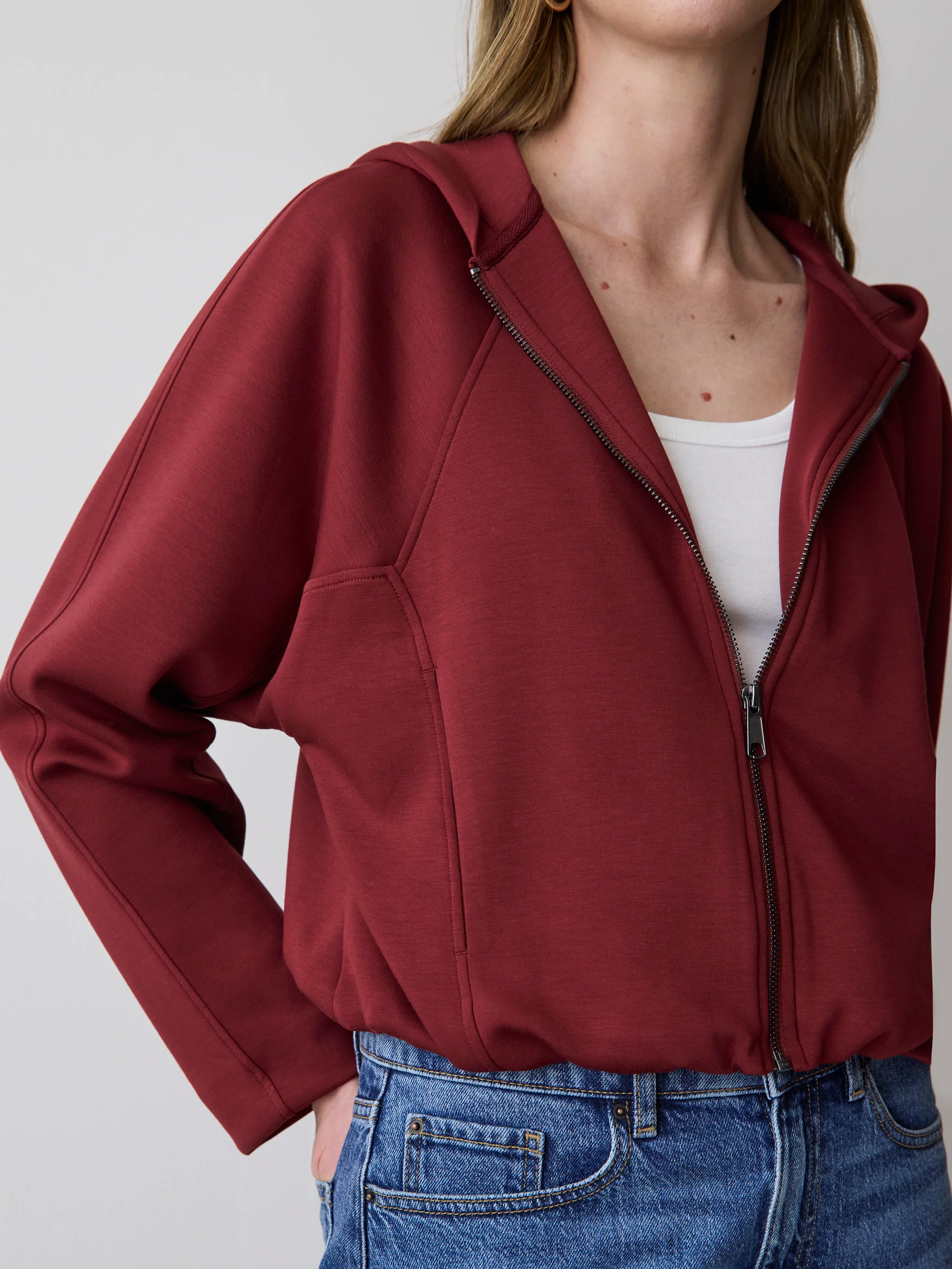 Hooded Ballon Cardigan - Image 13