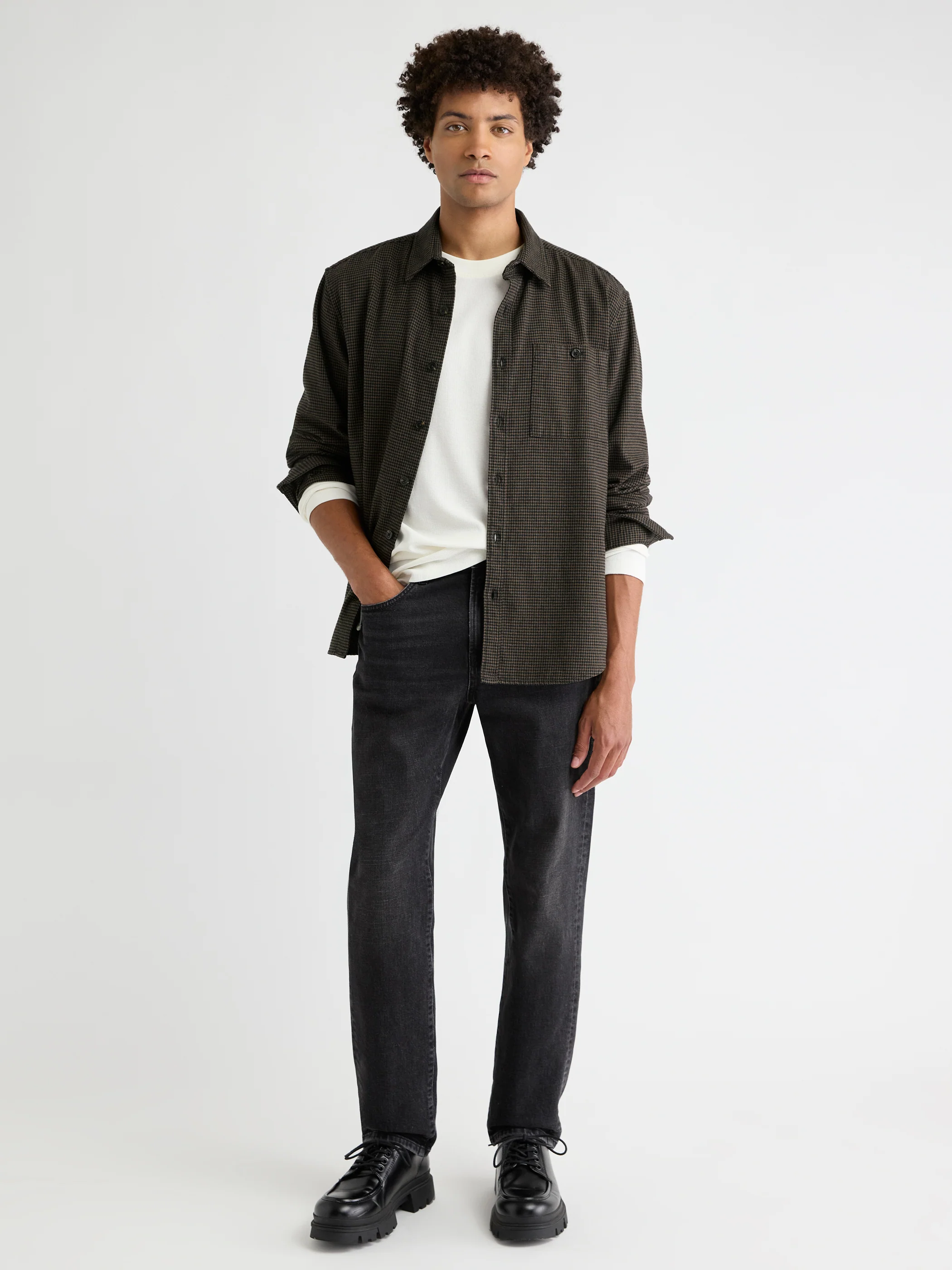 Houndstooth Overshirt - Image 2