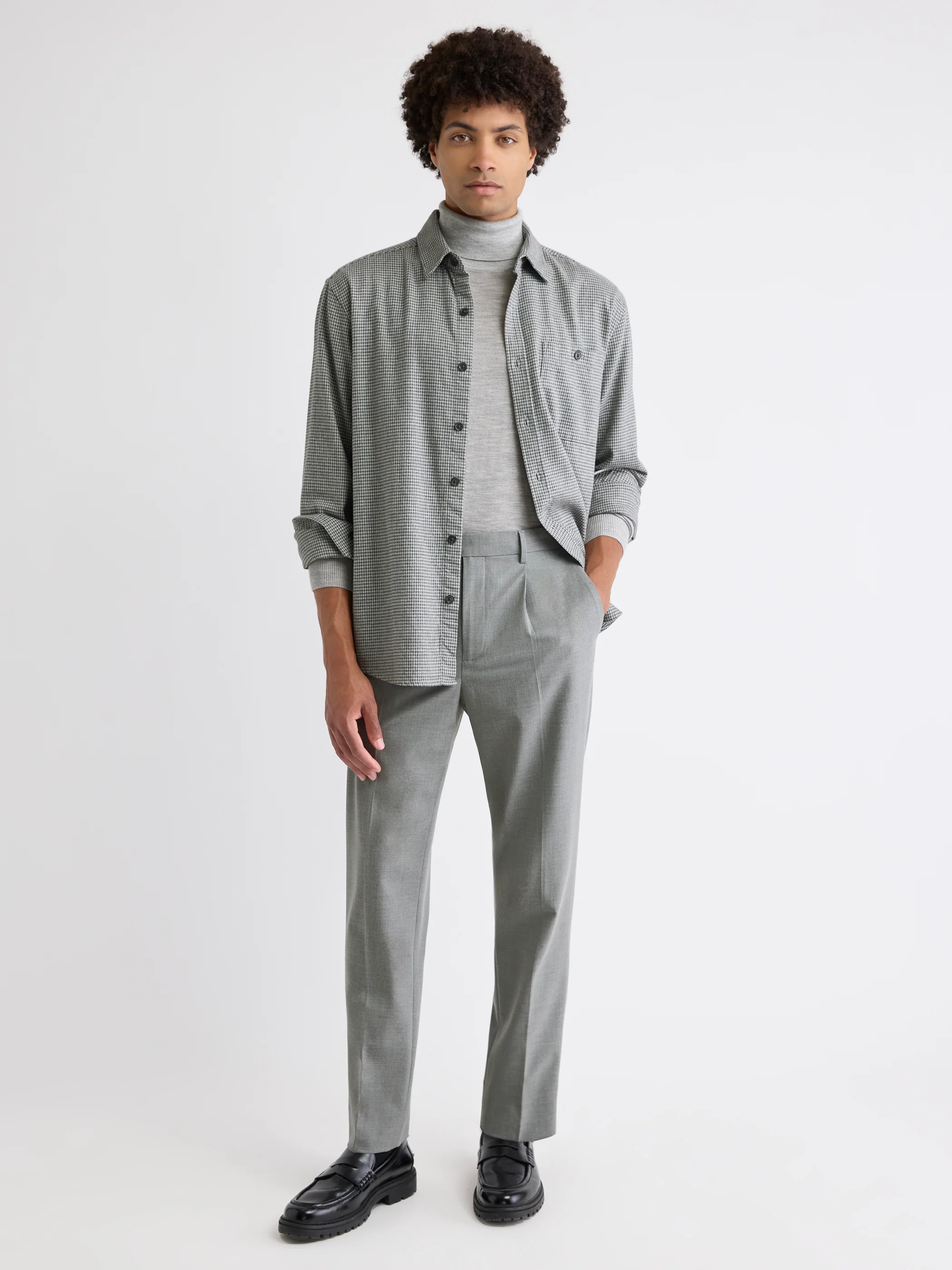 Houndstooth Overshirt - Image 7