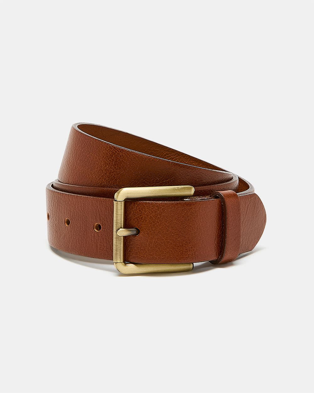 Italian Leather Casual Belt - Image 7