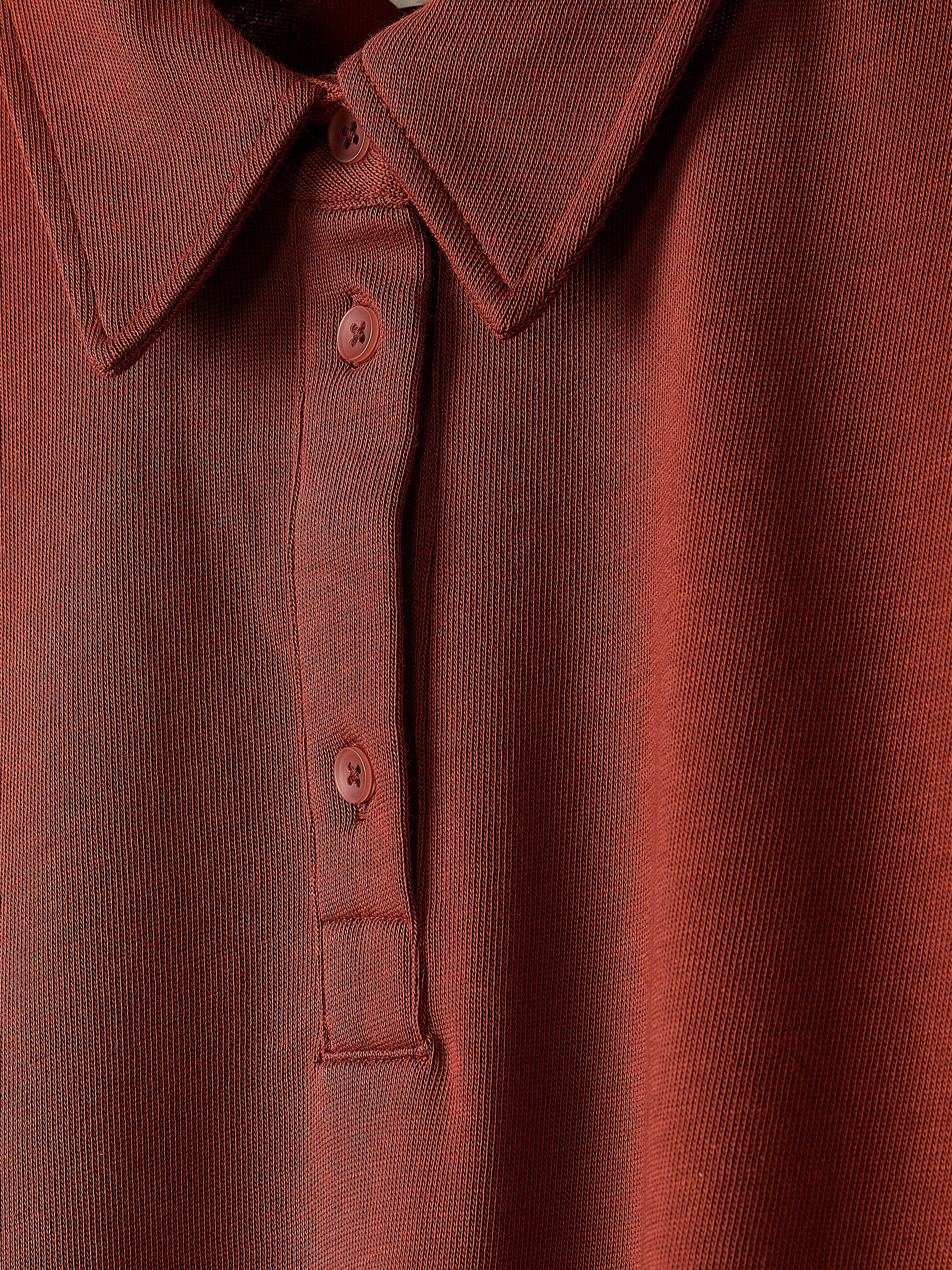Short-Sleeve Polo Dress - Image 5
