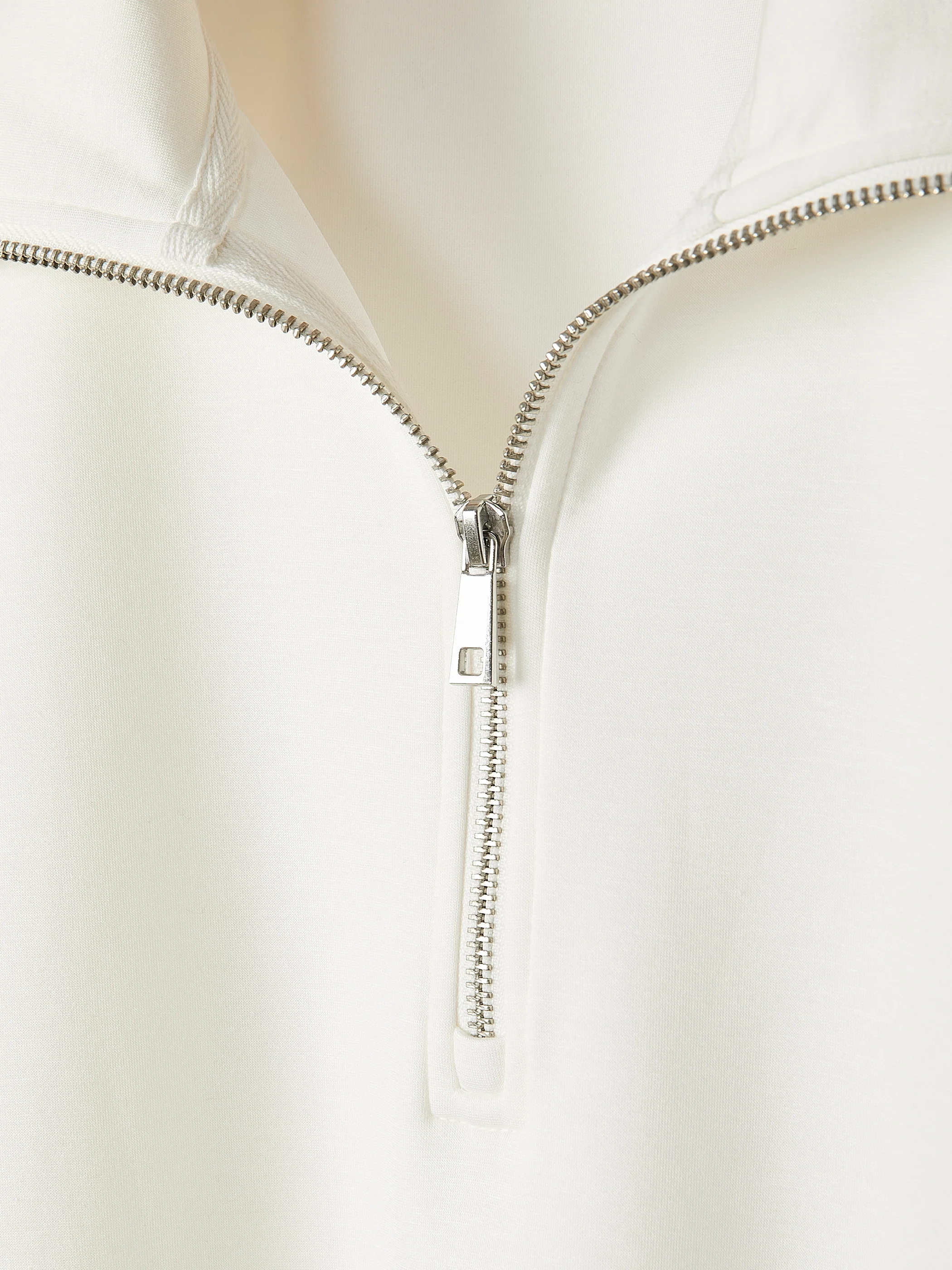 Half-Zip Mock-Neck Top - Image 5