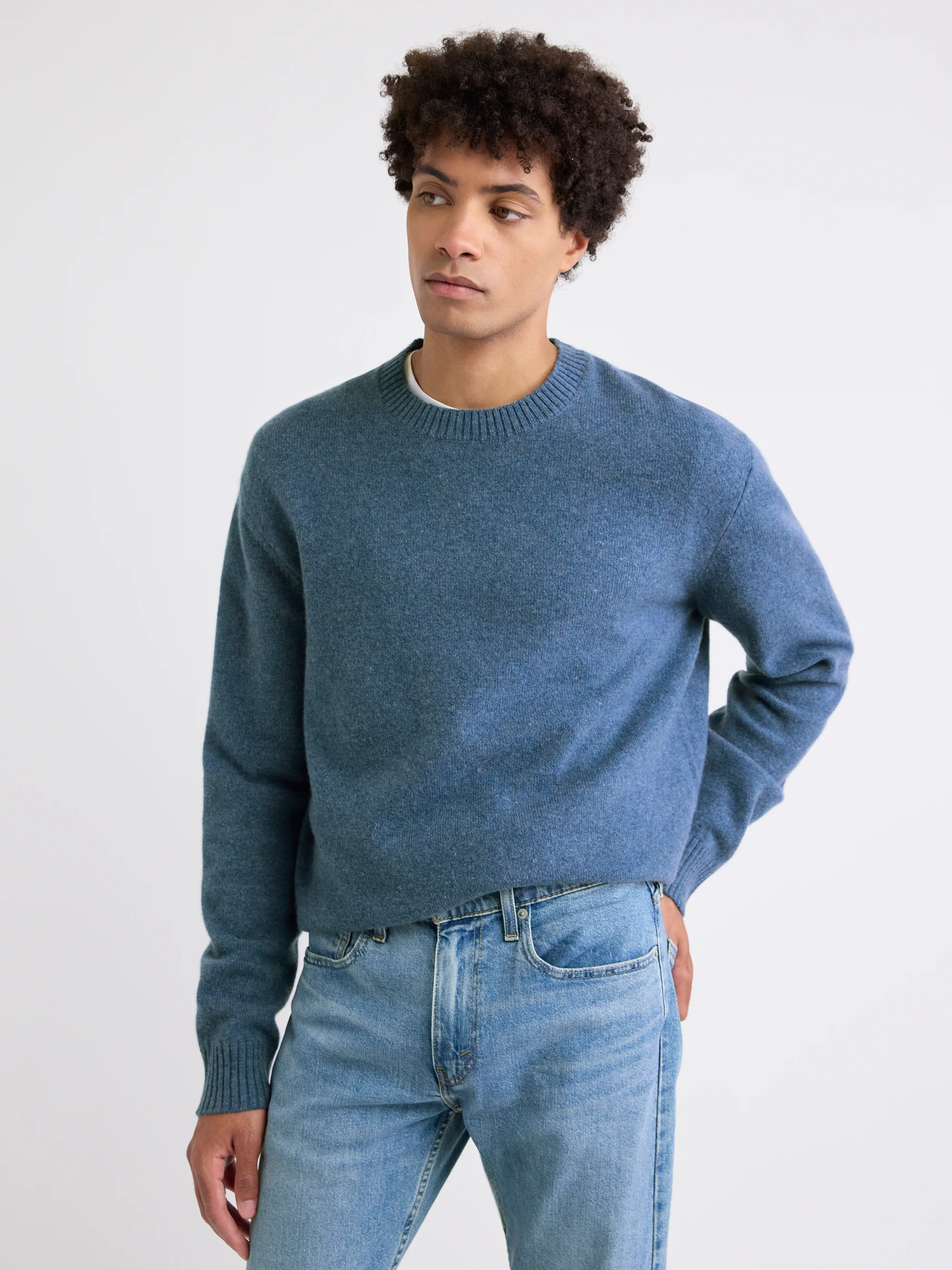 Lambswool Crew-Neck Sweater - Image 4