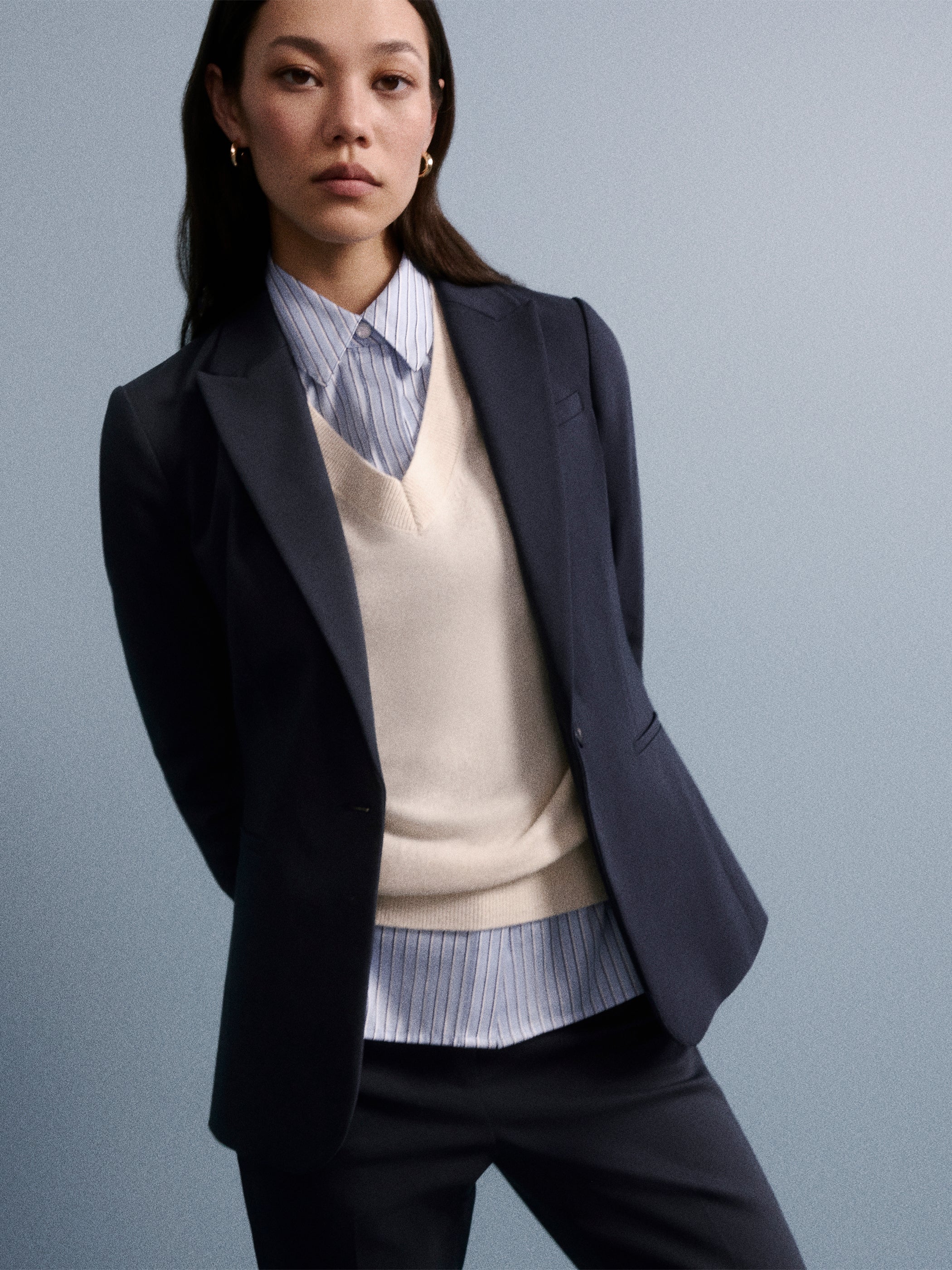 Limitless One-Button Fitted Blazer - Image 7