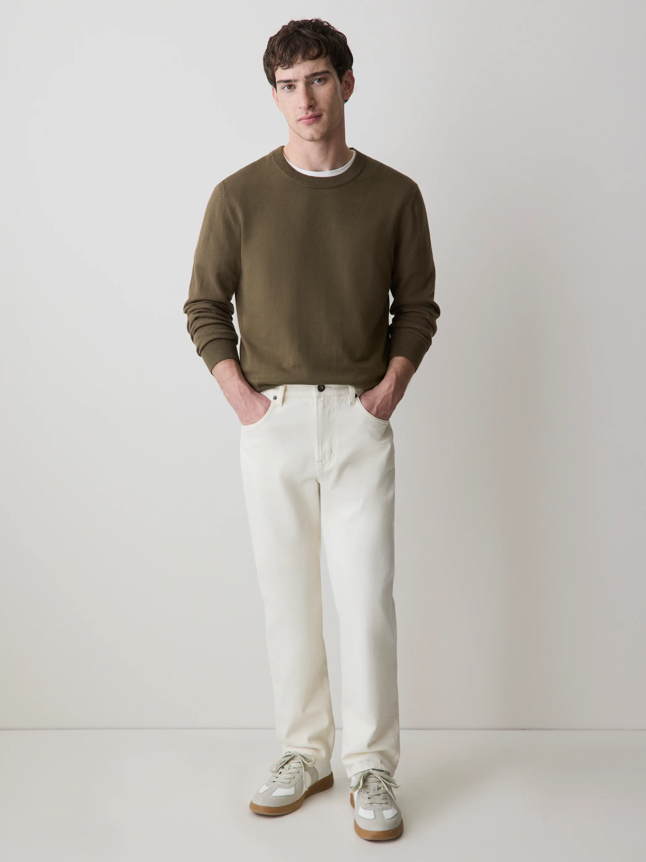 Long-Sleeve Crew-Neck Sweater - Image 17