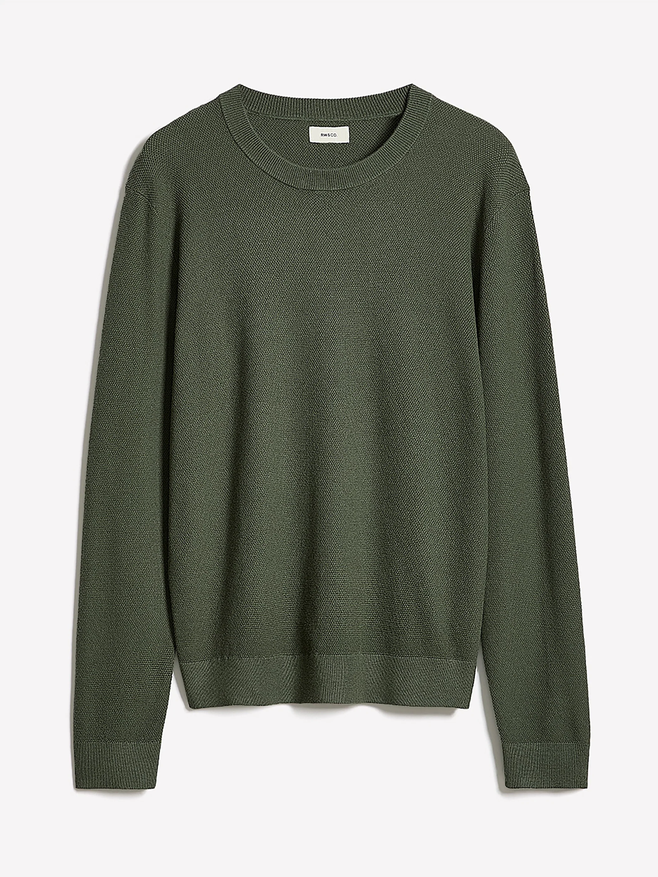 Long-Sleeve Crew-Neck Sweater - Image 4