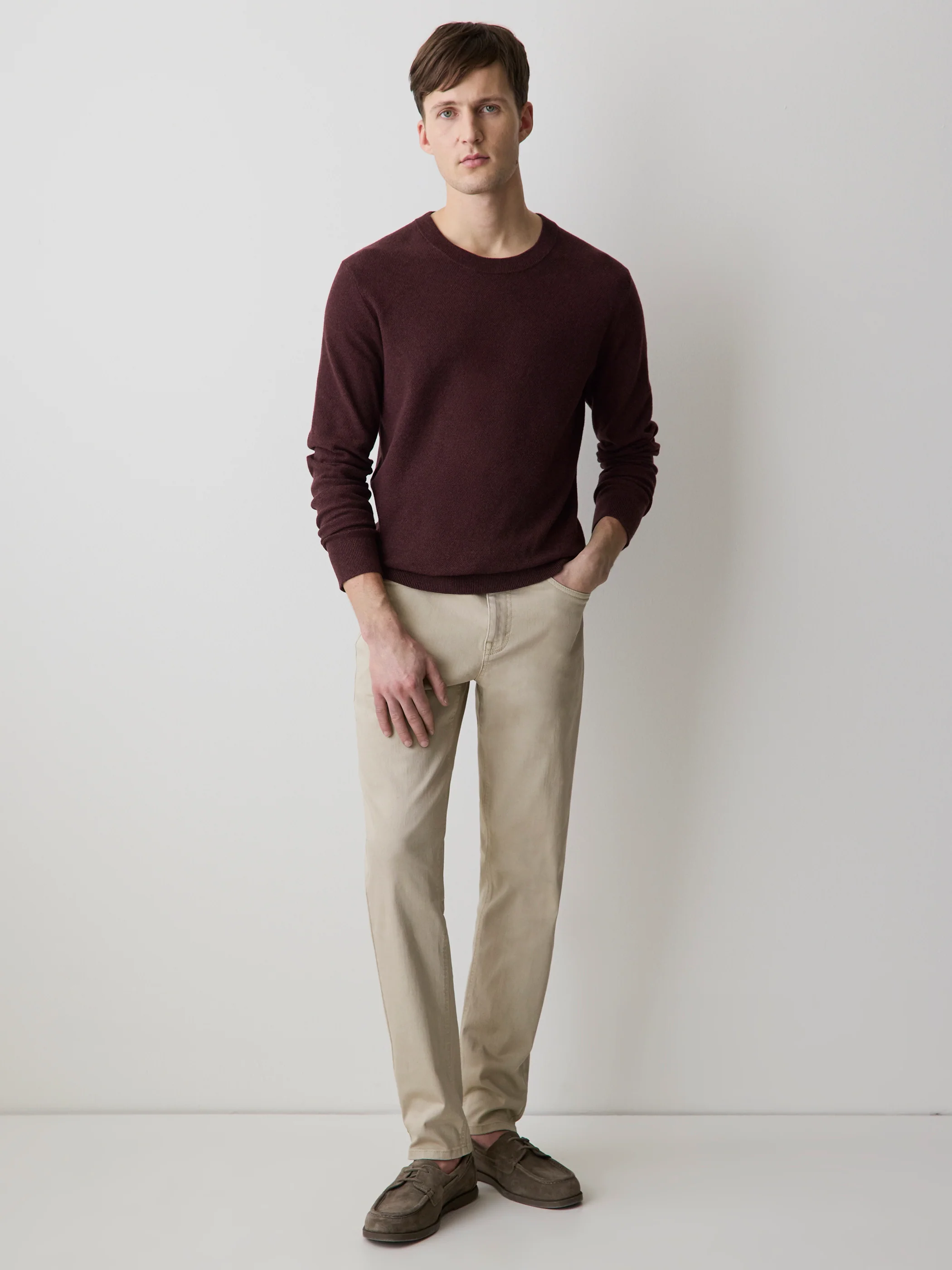 Long-Sleeve Crew-Neck Sweater - Image 7