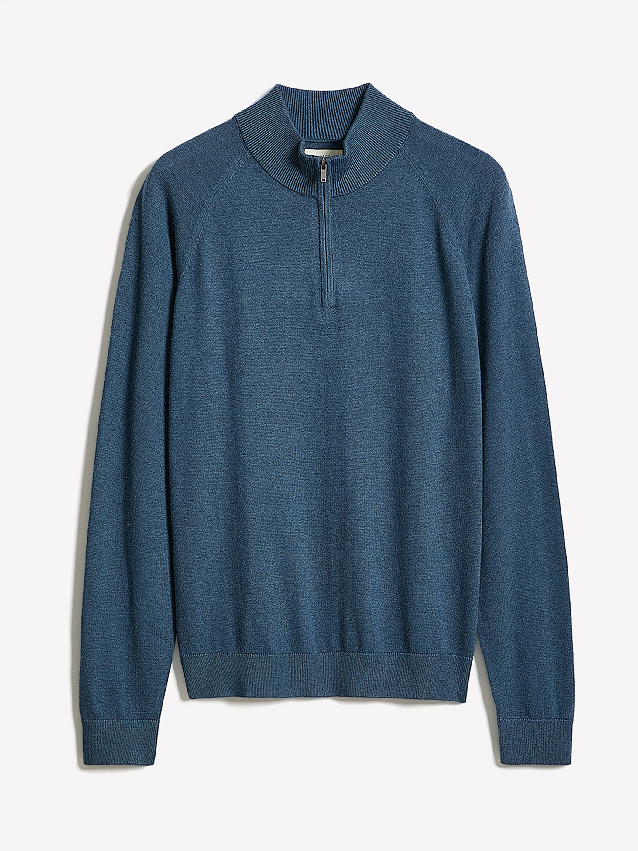 Long-Sleeve Quarter-Zip Mock-Neck Sweater - Image 27