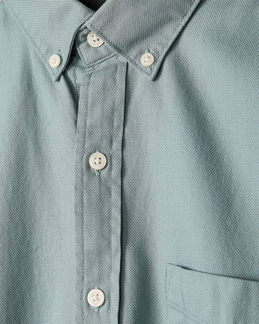 Long-Sleeve Textured Shirt - Image 9