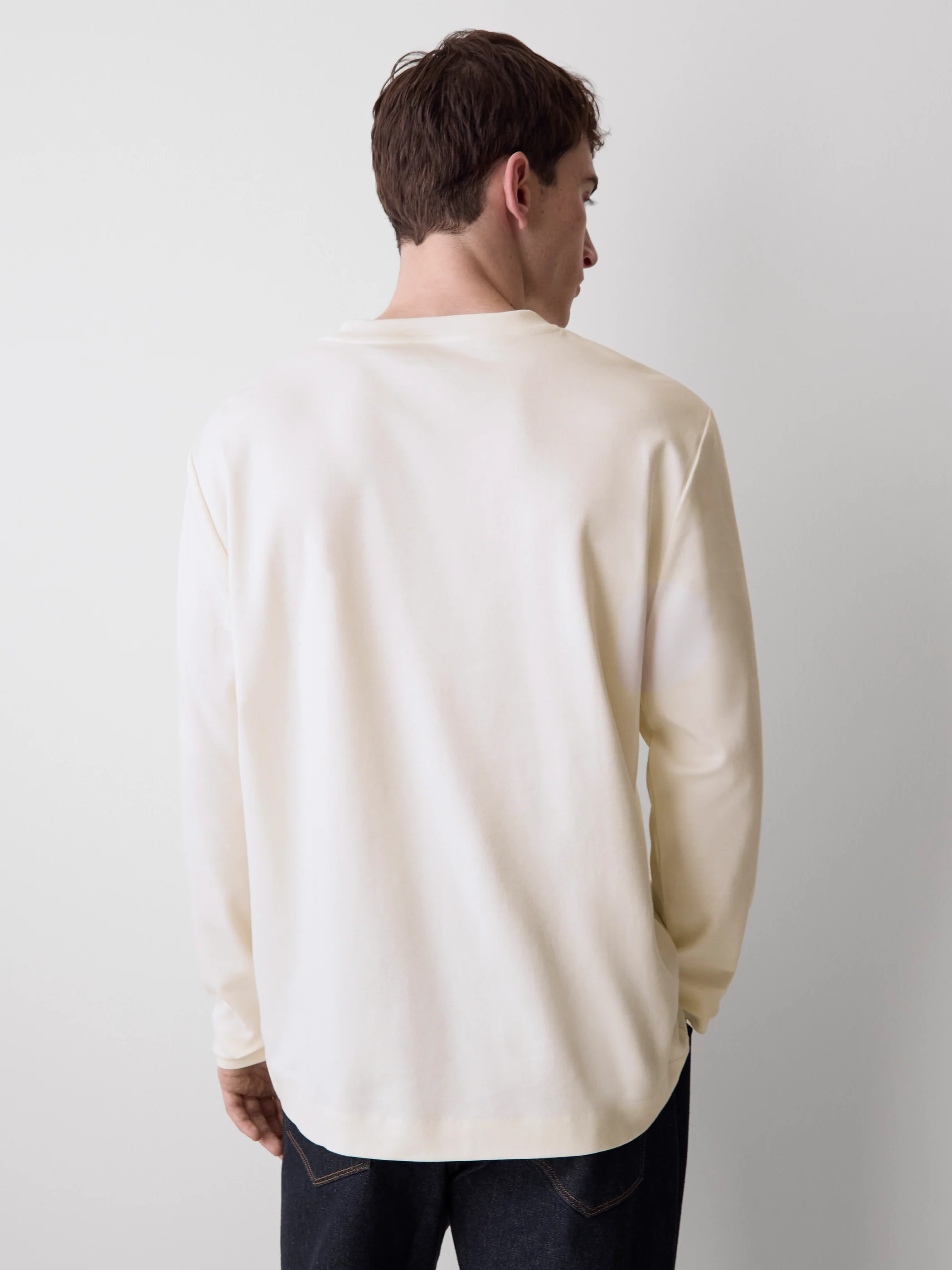 Long-Sleeve Crew-Neck Tee - Image 3