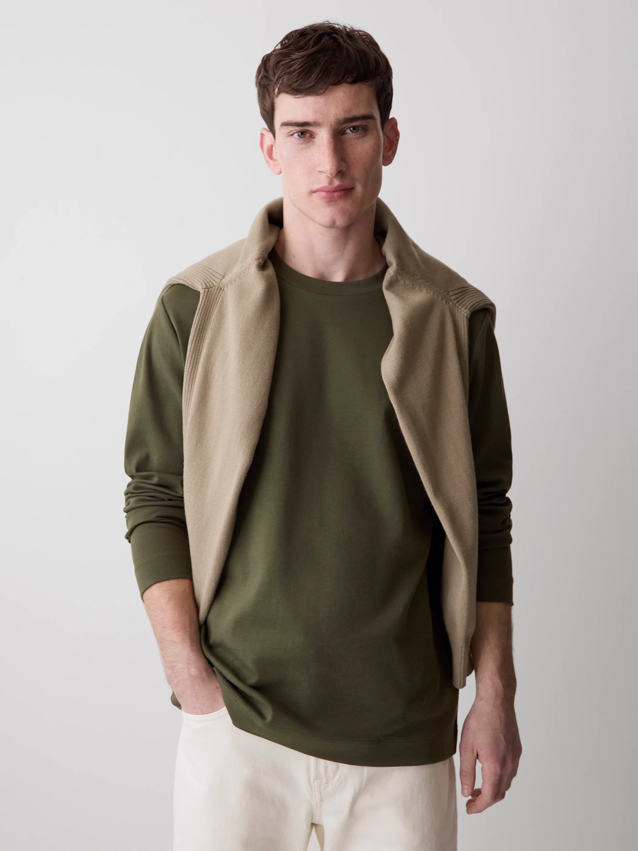 Long-Sleeve Crew-Neck Tee - Image 6
