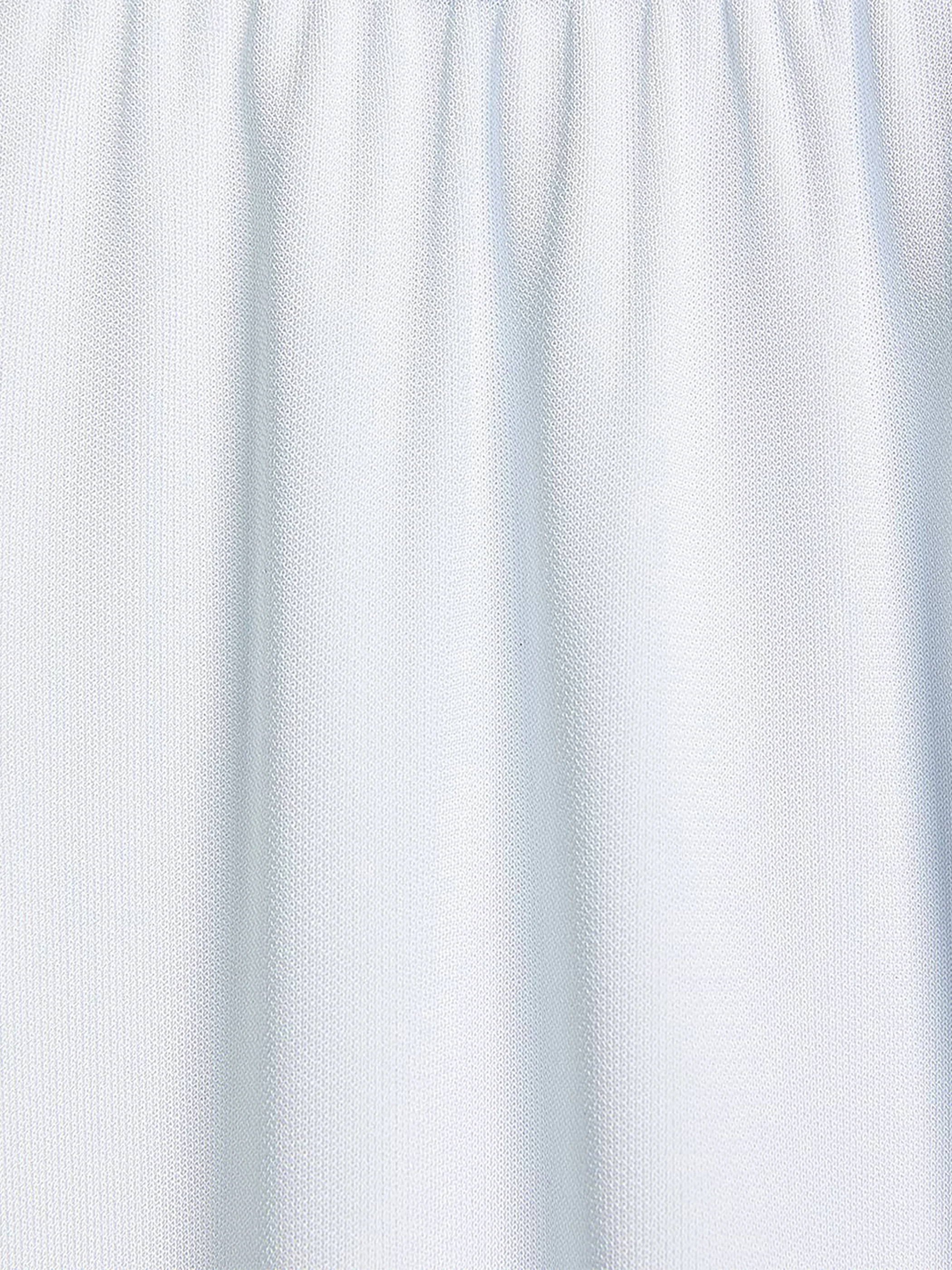 Long-Sleeve Top with Shirred Crew Neckline - Image 15