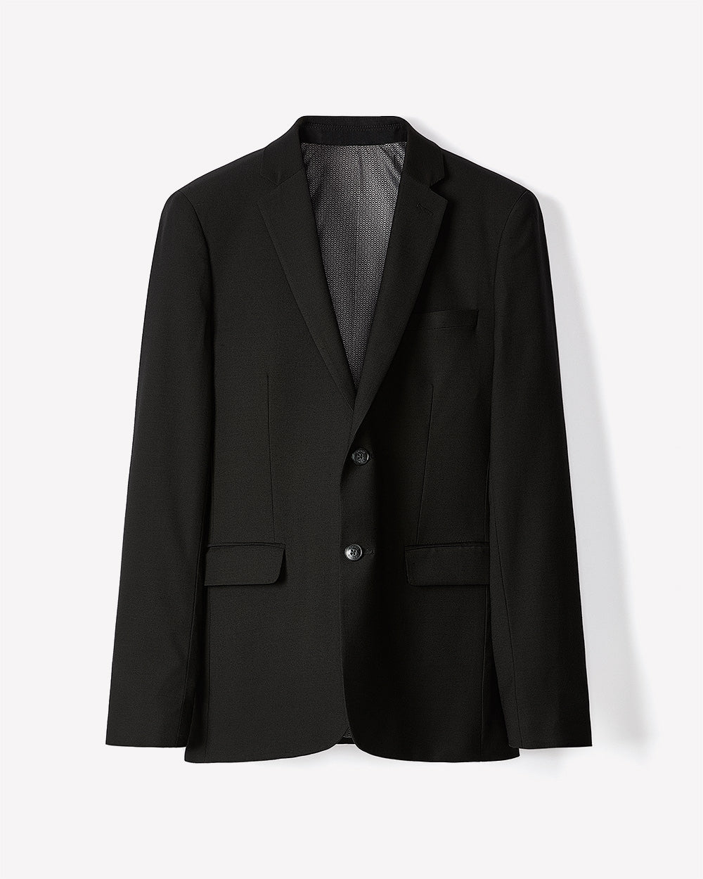 Essential Tailored Fit Wool-Blend Suit Blazer - Image 7