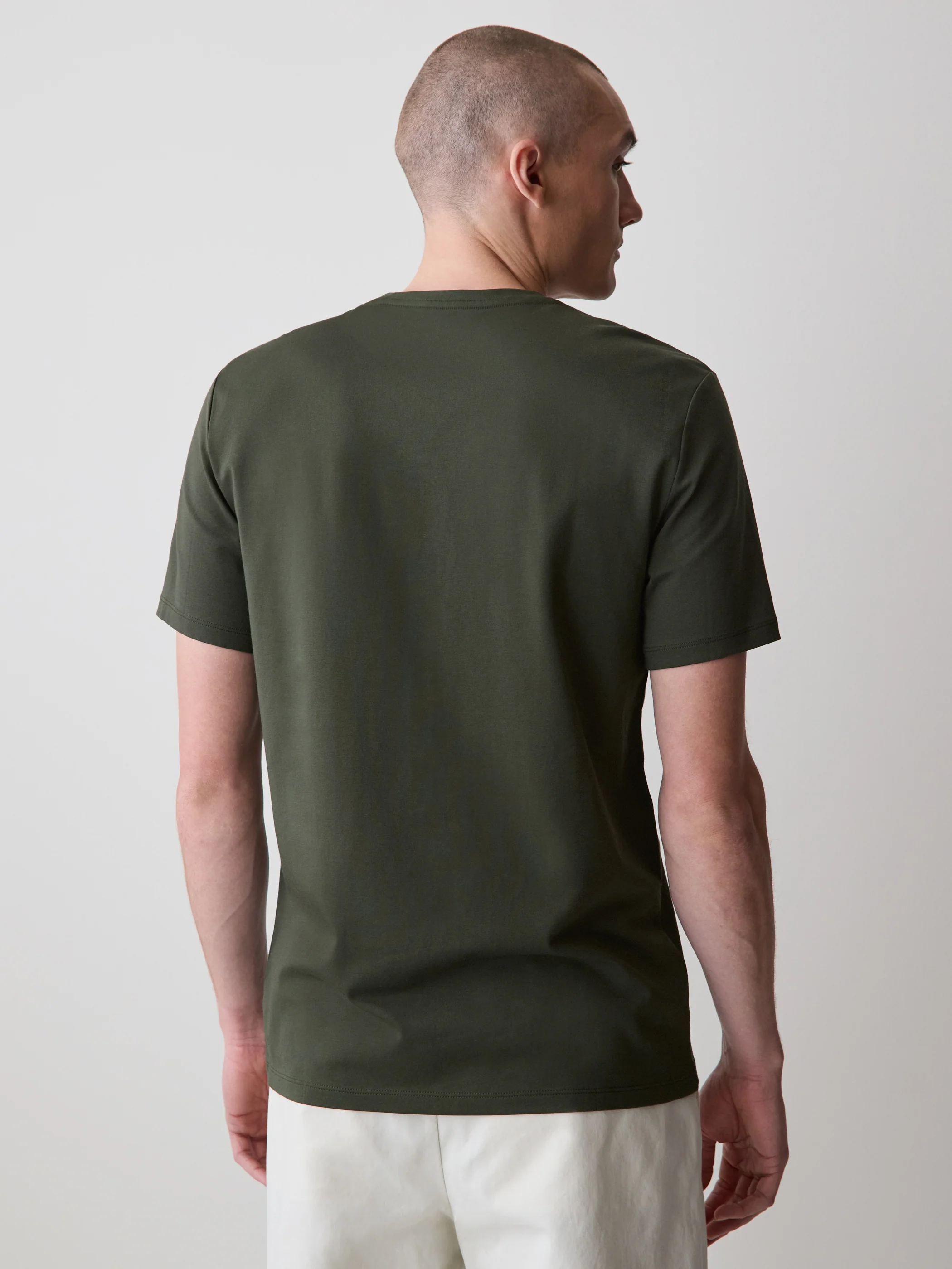 Supima (R) Cotton V-Neck T-Shirt - Image 6