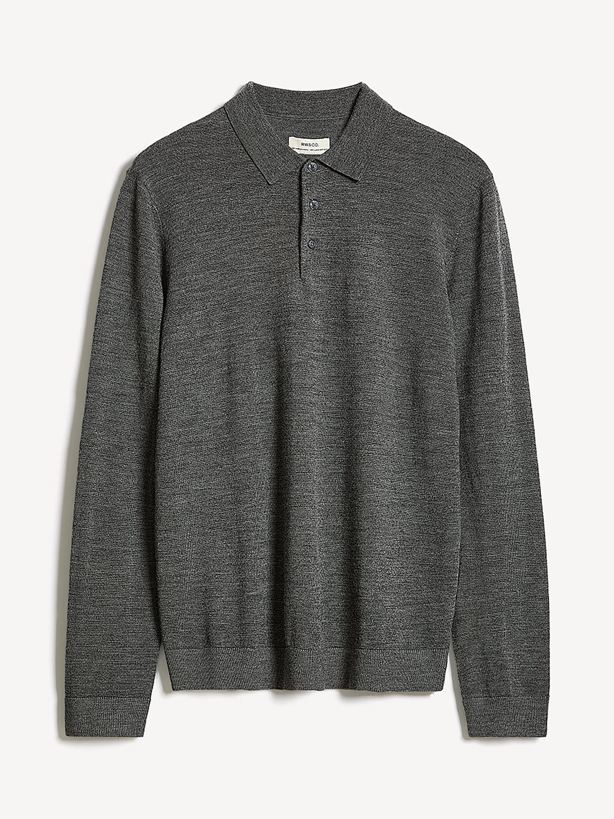 Merino Wool Polo Sweater - Image 16