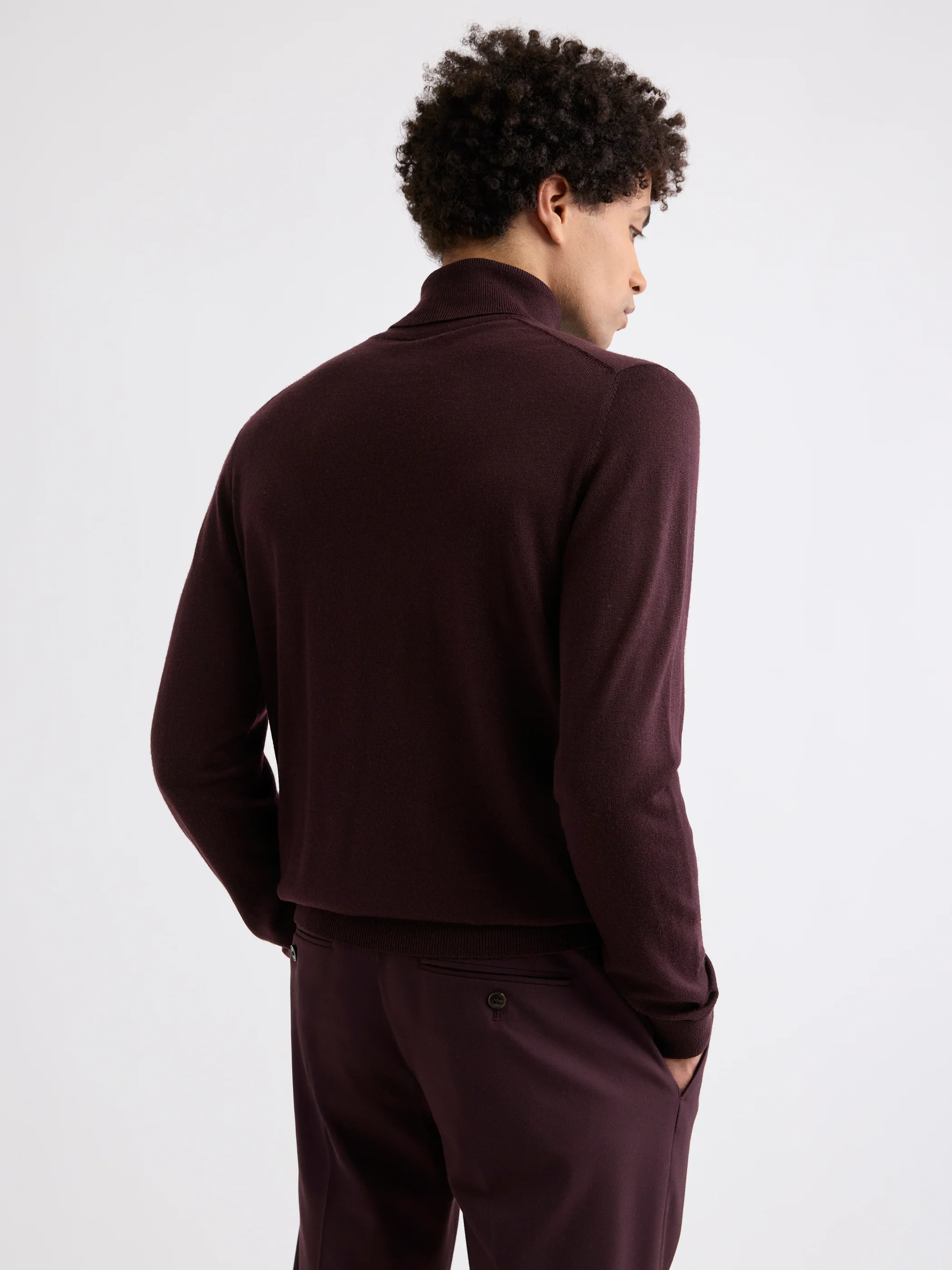 Merino Wool Turtleneck Sweater - Image 8