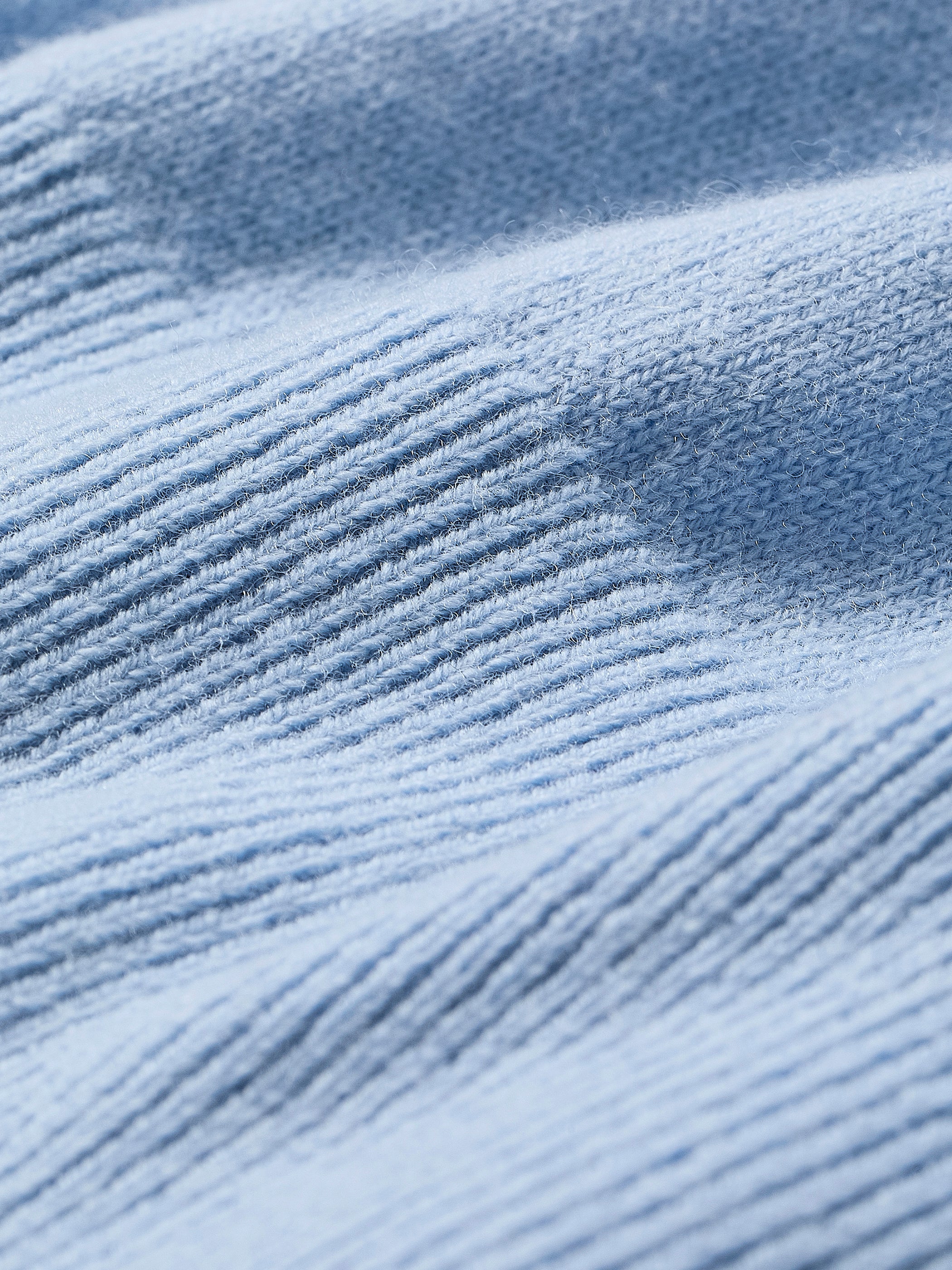 Merino Wool V-Neck Drop Shoulder Sweater - Image 11