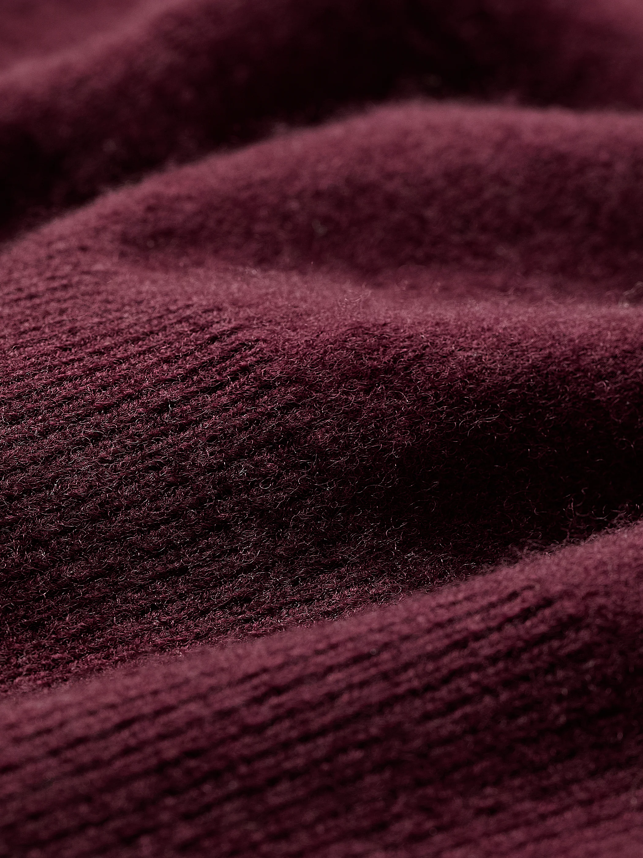 Merino Wool V-Neck Drop Shoulder Sweater - Image 20
